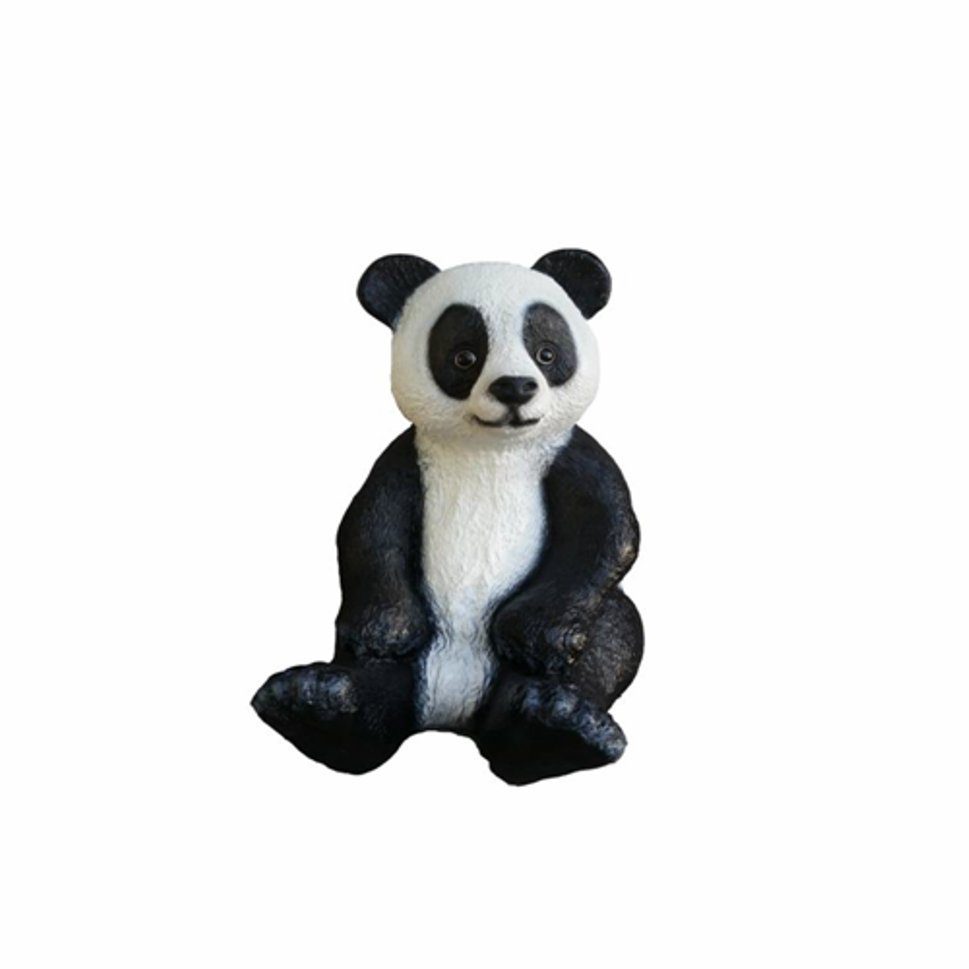 JVmoebel Panda Lebensgroße Deko Dekoration 70cm Skulptur Garten Statuen Bär Dekofigur, Figur Figuren