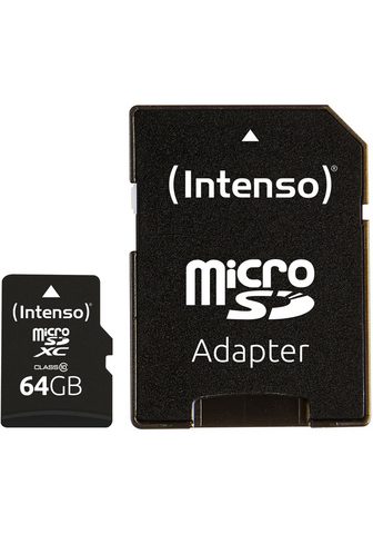 Intenso MicroSDXC 64 GB Class 10 Speicherkarte...