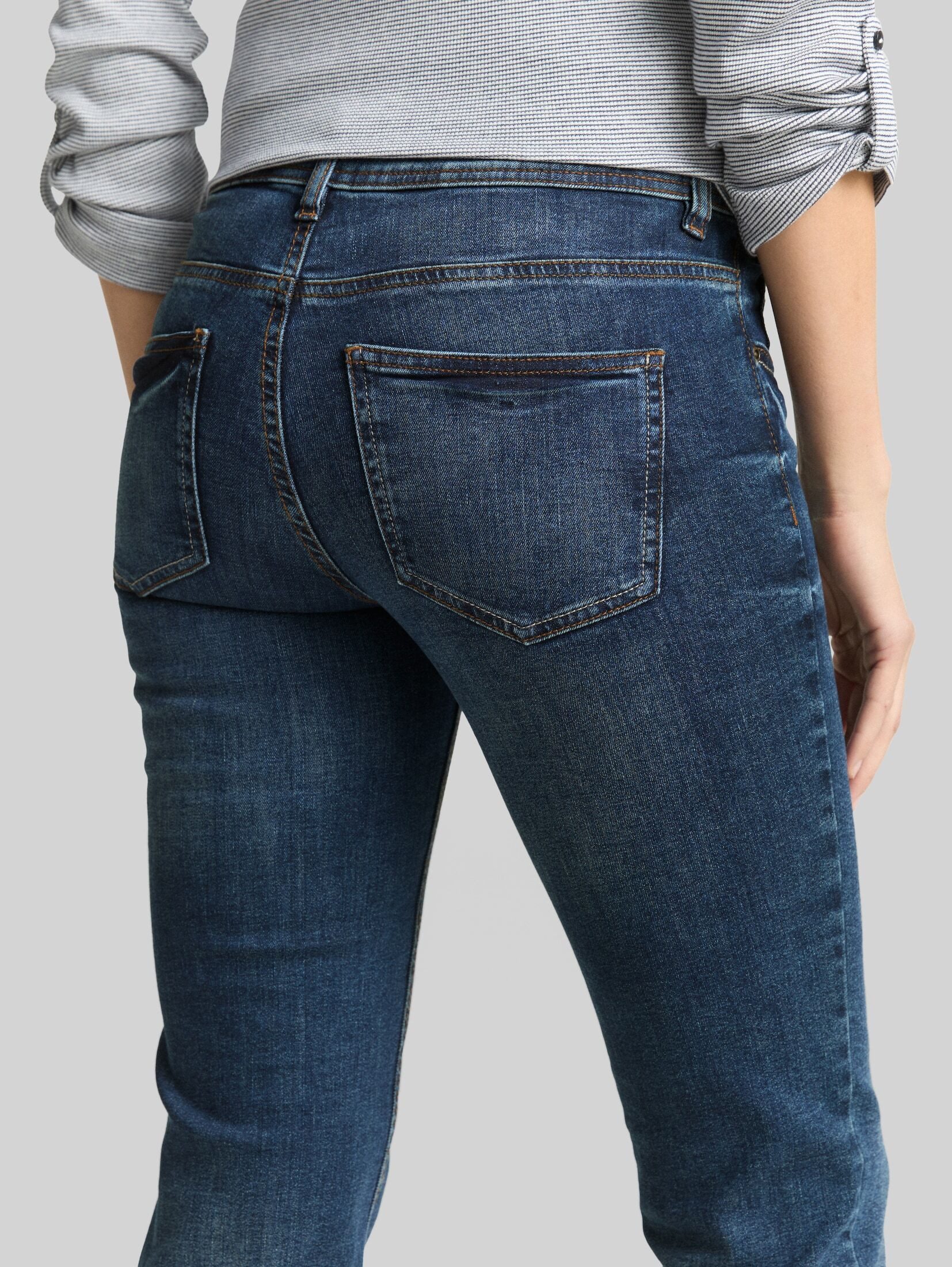 TOM TAILOR Straight-Jeans Jeanshosen TTALEXA STRAIGHT Jeans – Bild 5 von 5