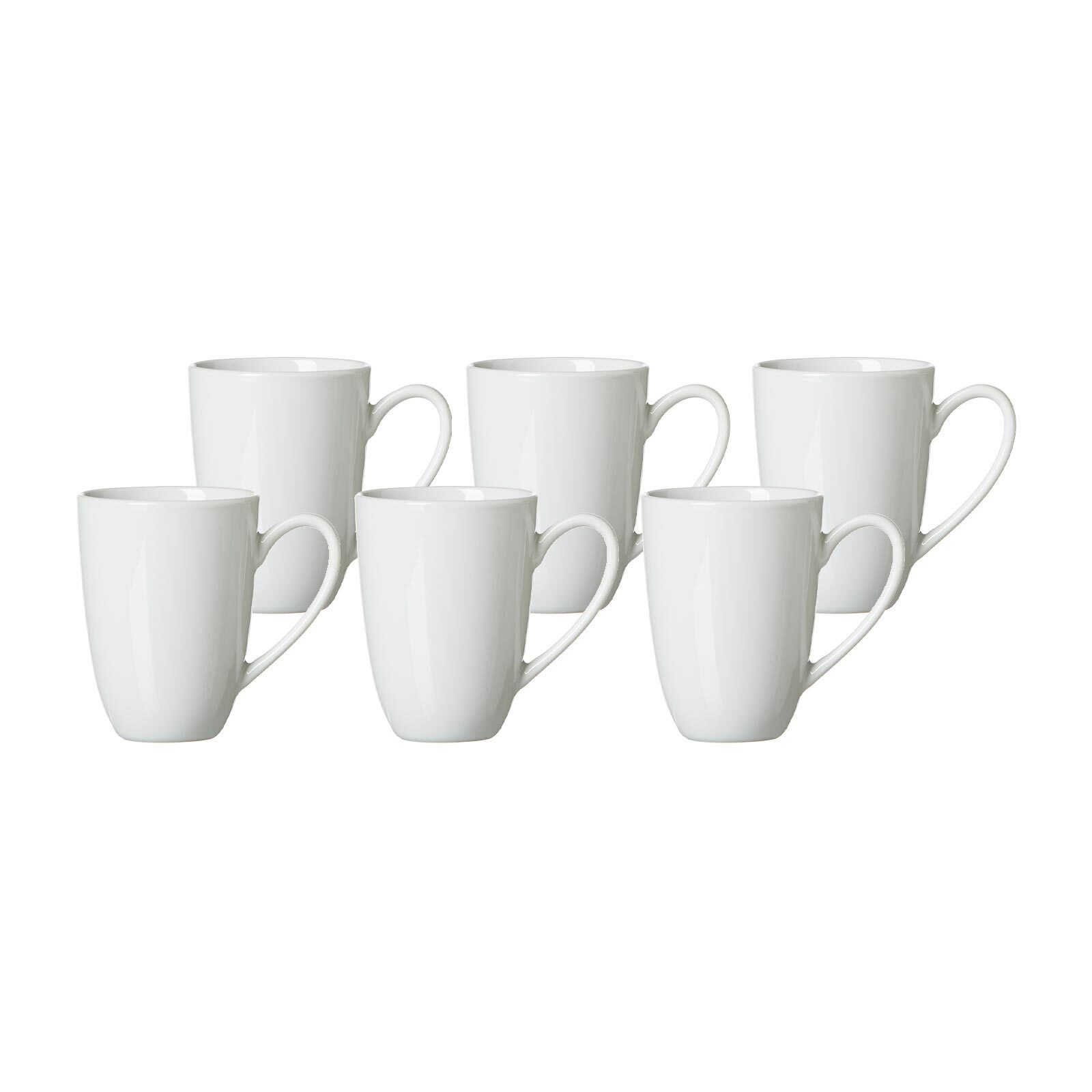 Tasse Bianco Latte Macchiato-Tassen 330 ml 6er Set