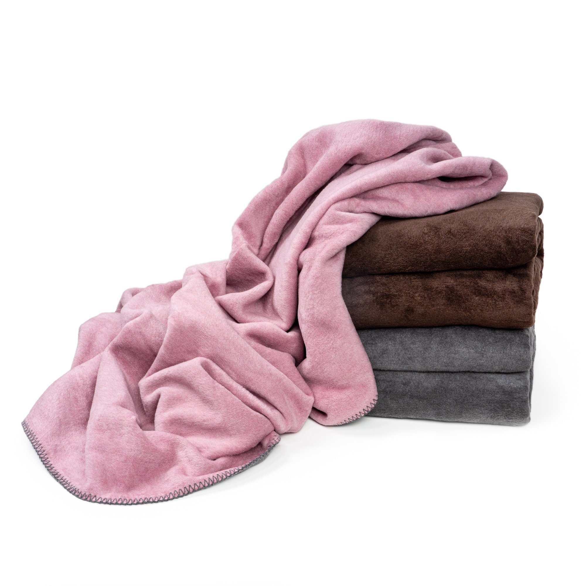 Wohndecke Kuschelig weiche Sofadecke, Wendedecke 150x200 günstig online kaufen