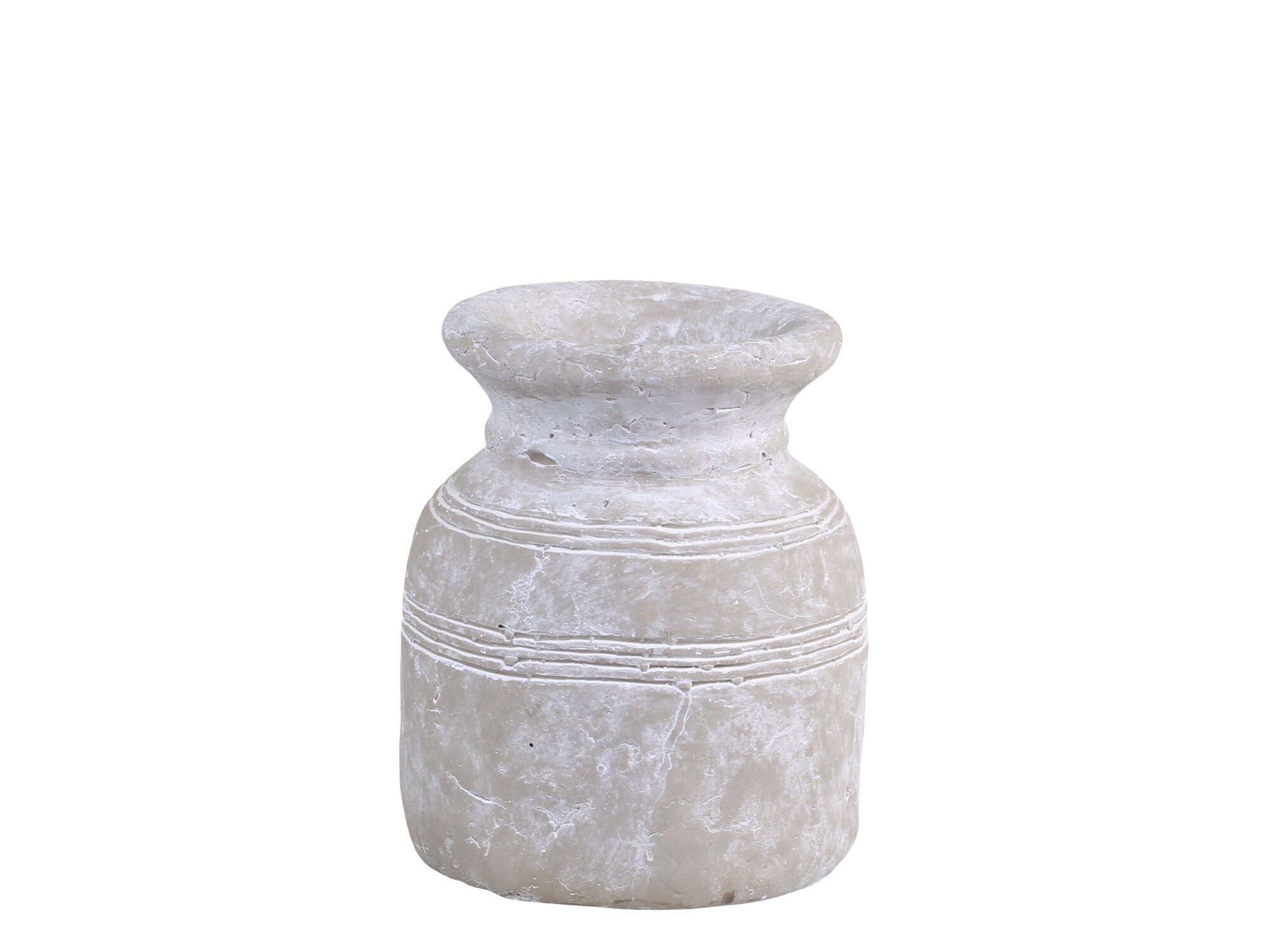 Chic Antique Dekovase Metz Vase Zement