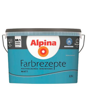 Alpina Wand- ir Deckenfarbe Farbrezepte Weite...