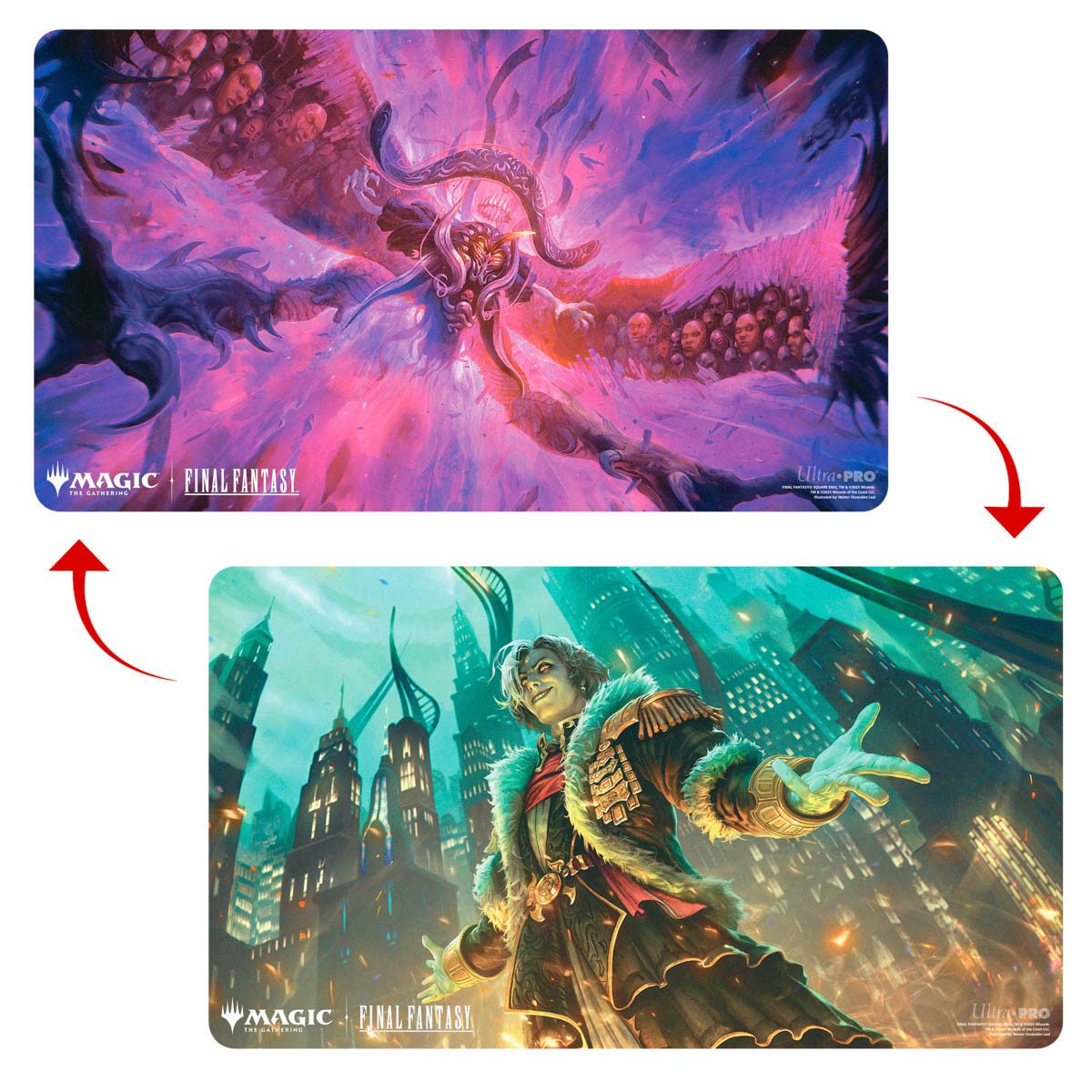 UltraPRO Sammelkarte MTG Spielmatte - Final Fantasy - Double Sided Playmat - Double Sided