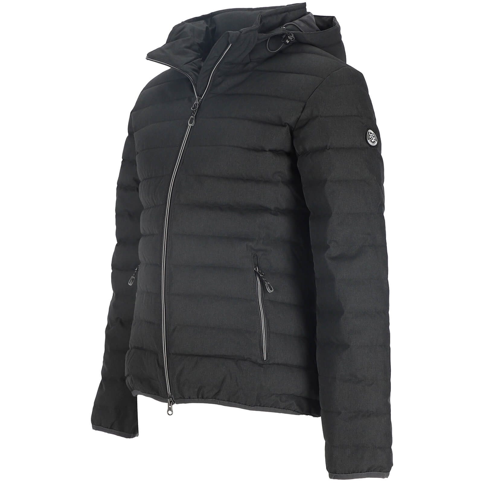 Blue Wave Steppjacke Nina Damen Jacke Nina gesteppt mit abnehmbarer Kapuze in Melange-Optik