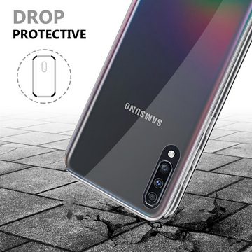 Cadorabo Handyhülle Samsung Galaxy A70e Samsung Galaxy A70e, Flexible Case Handy Schutzhülle - Hülle - Back Cover 360° Grad