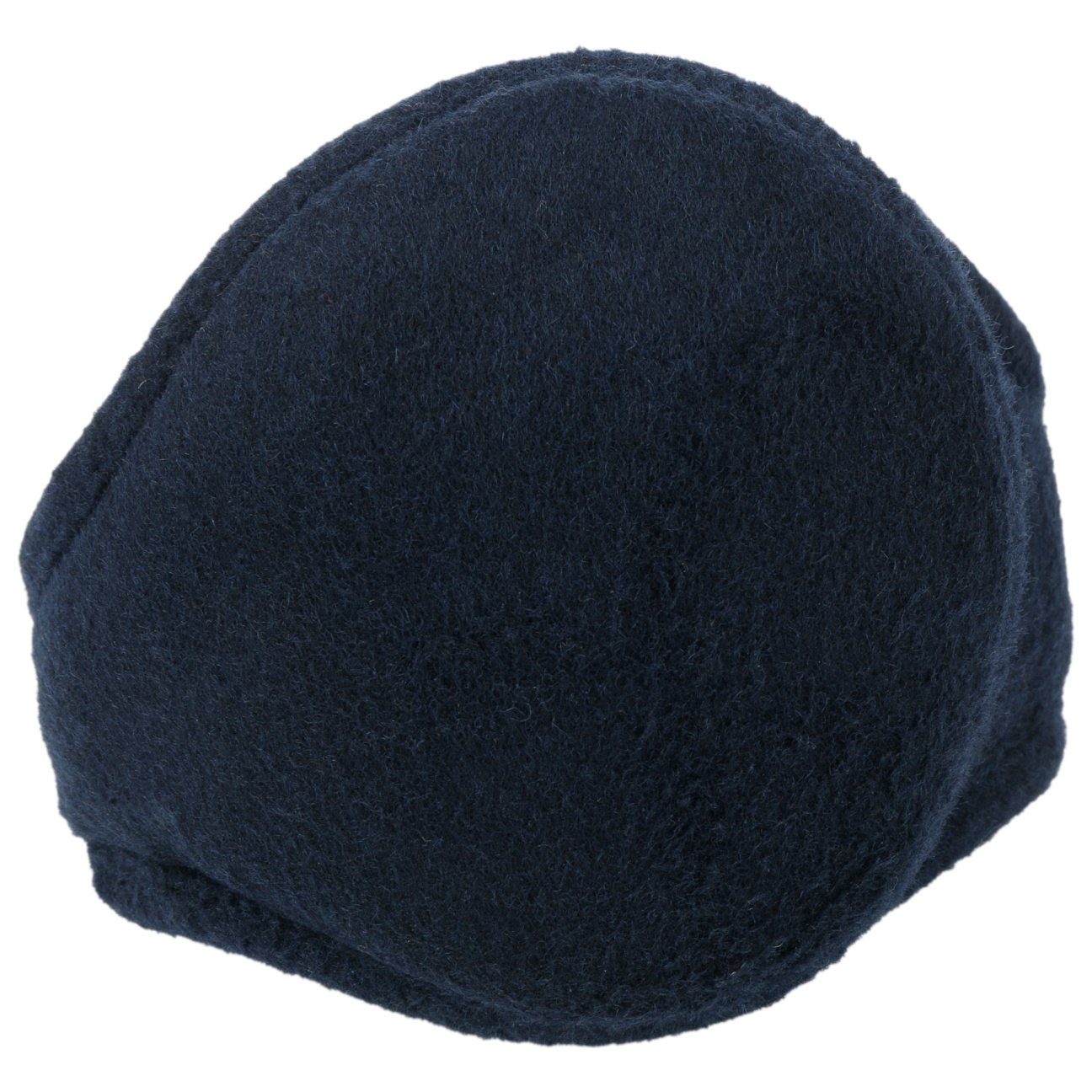 dunkelblau (1-St) mit Ohrenschützer Futter 180s Ohrenwärmer