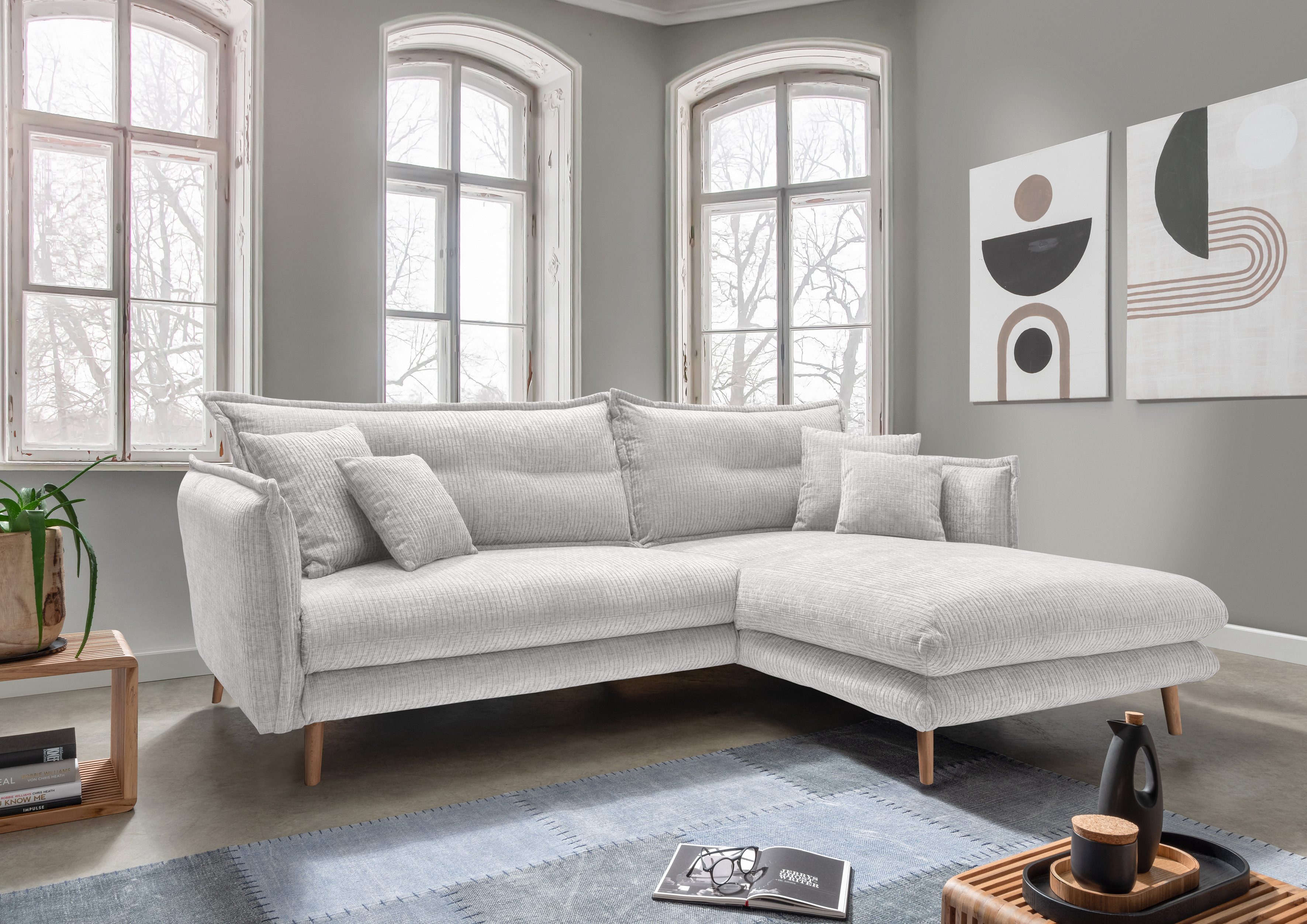INOSIGN Ecksofa Lazio modern und bequem, günstig online kaufen