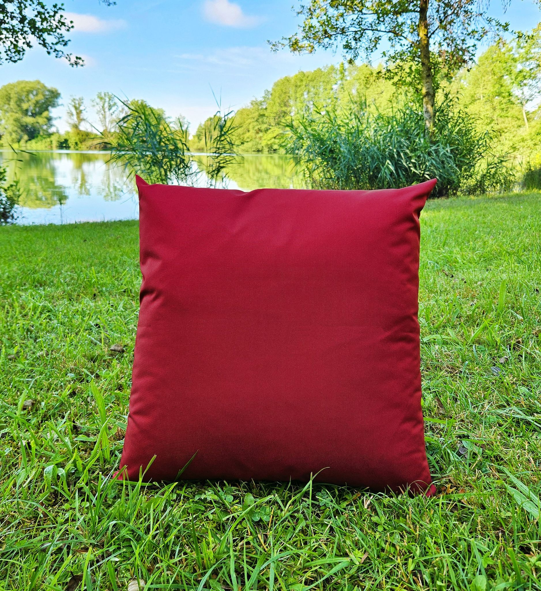 JACK Kissenbezüge 1x 50x50cm Hülle Outdoor Wasserabweisend, (1 Stück), 1x Kissenhülle, strapazierfähig, wasserabweisend, Innen & Außen