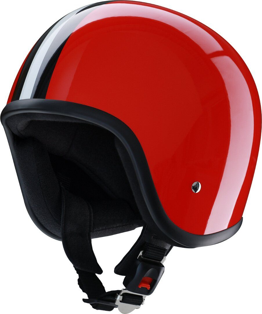 Redbike Motorradhelm RB-680 Replica DDR Jethelm, Ratschenverschluss