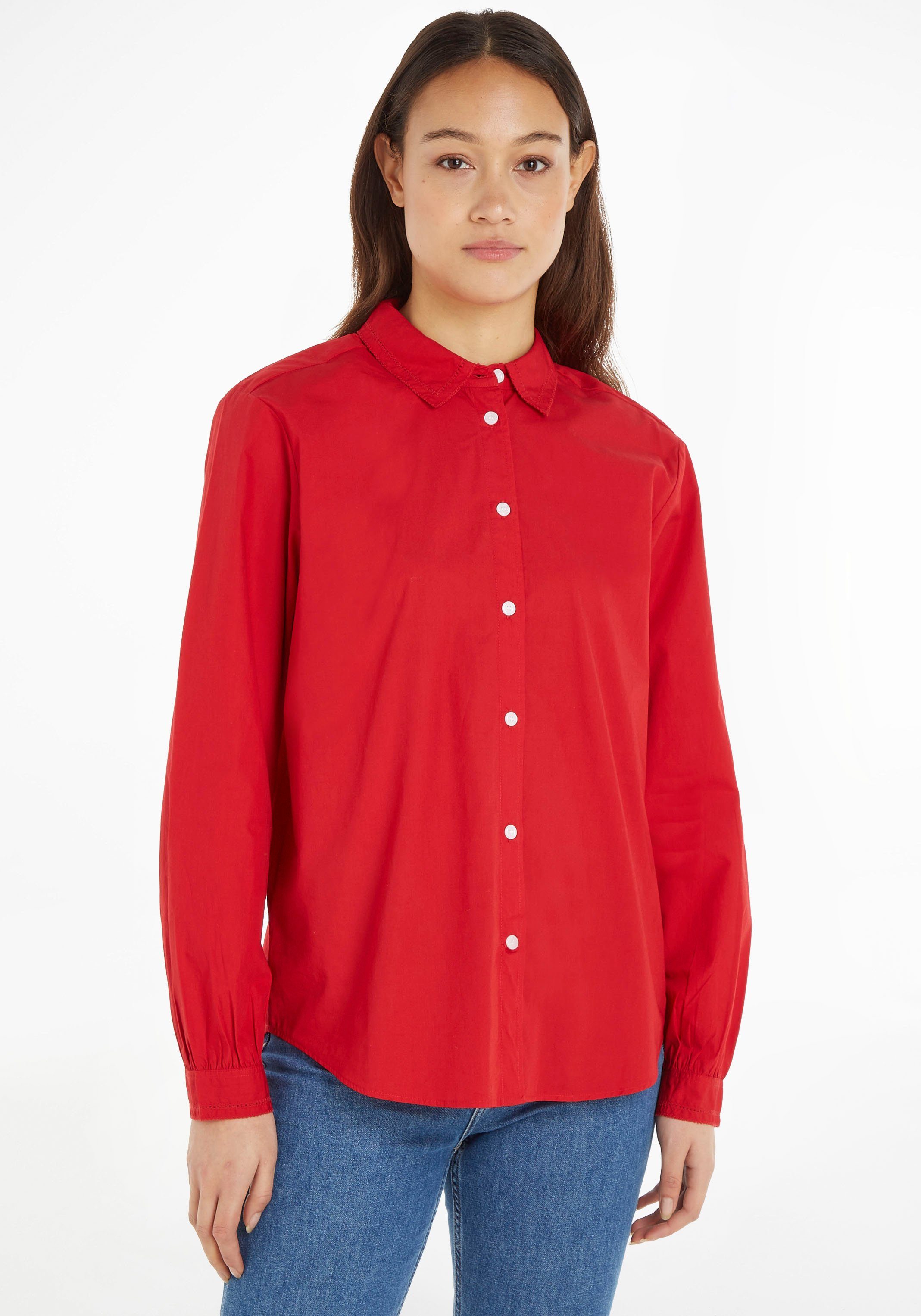 Rote Tommy Hilfiger Blusen für Damen online kaufen | OTTO