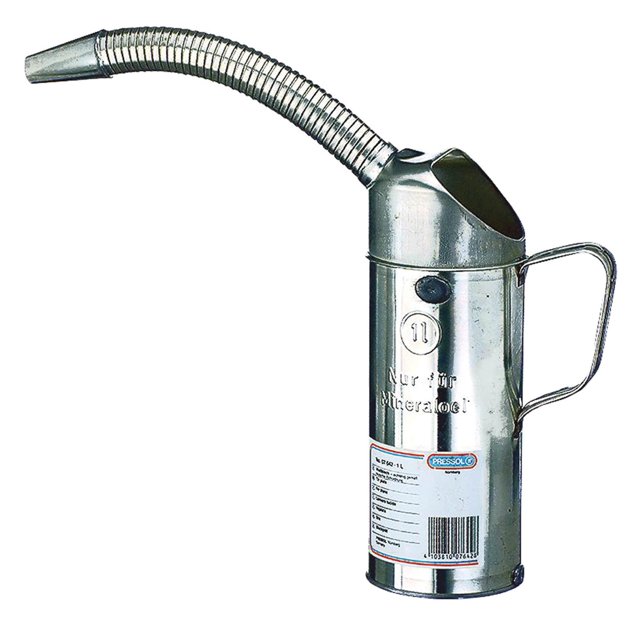 Pressol Messbecher, Weißblech 1l flexibler Ausguss