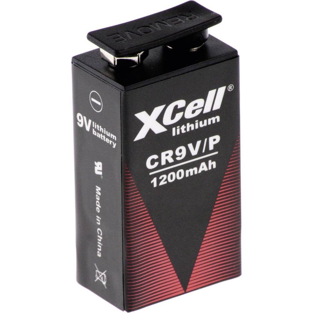 XCell Lithium 9 V Block Batterie Batterie