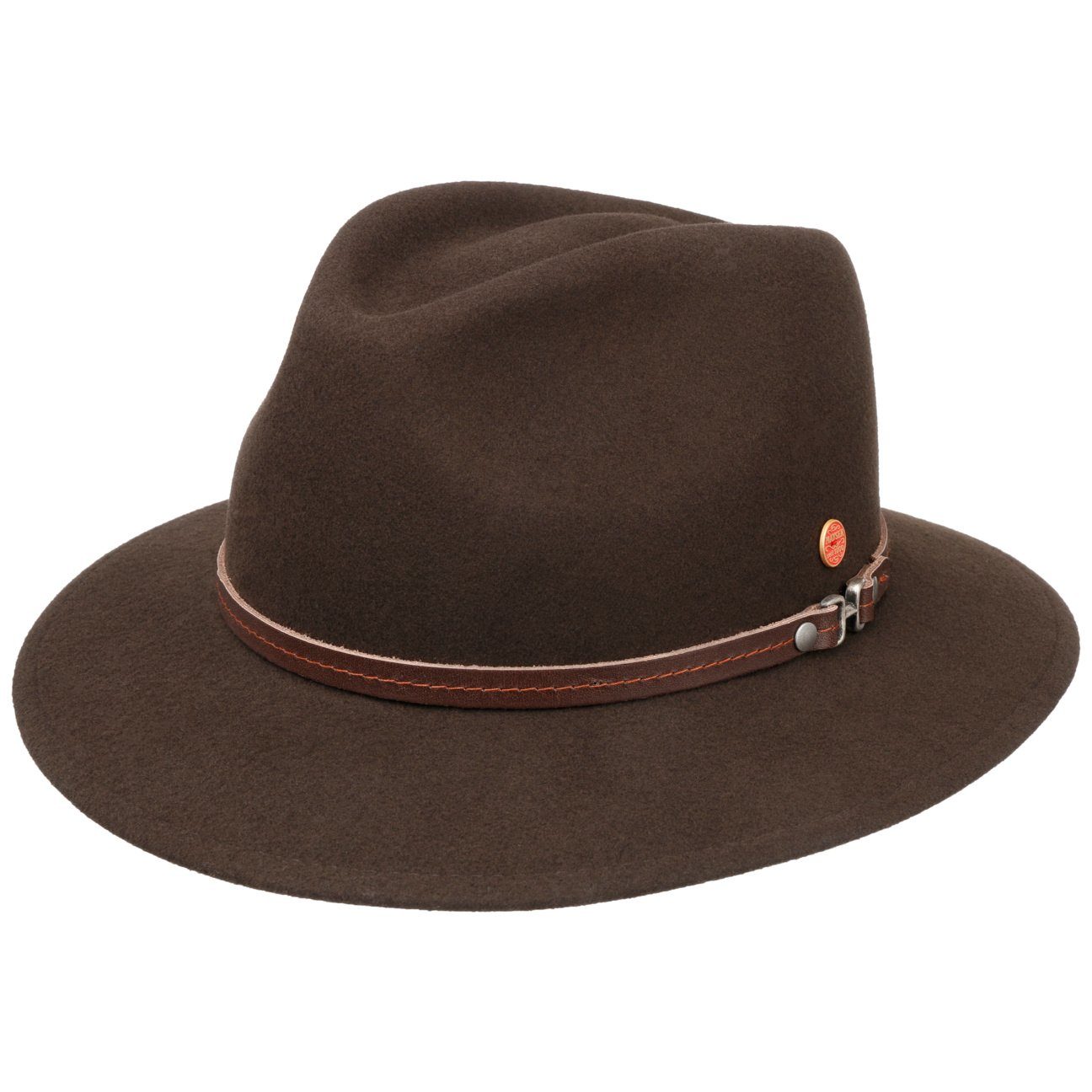 Mayser Filzhut (1-St) Outdoorhüte mit Lederband, Made in the EU