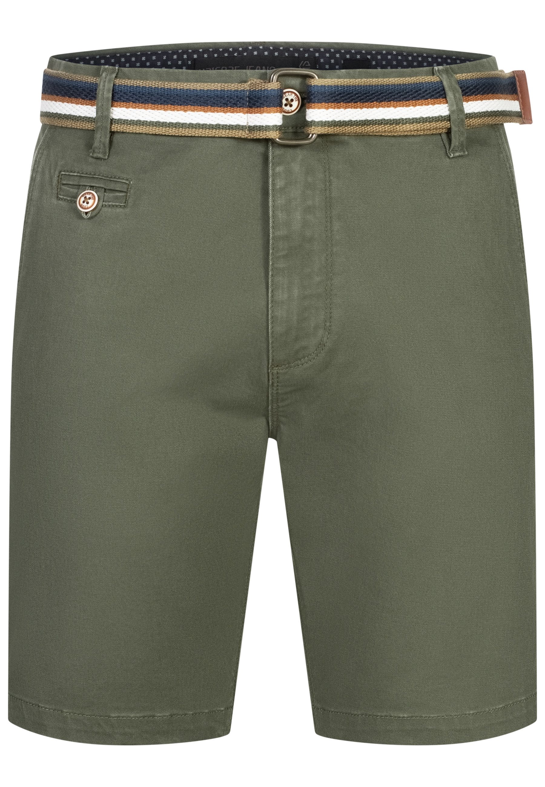 Indicode Chinoshorts INThews aus Twill mit günstig online kaufen