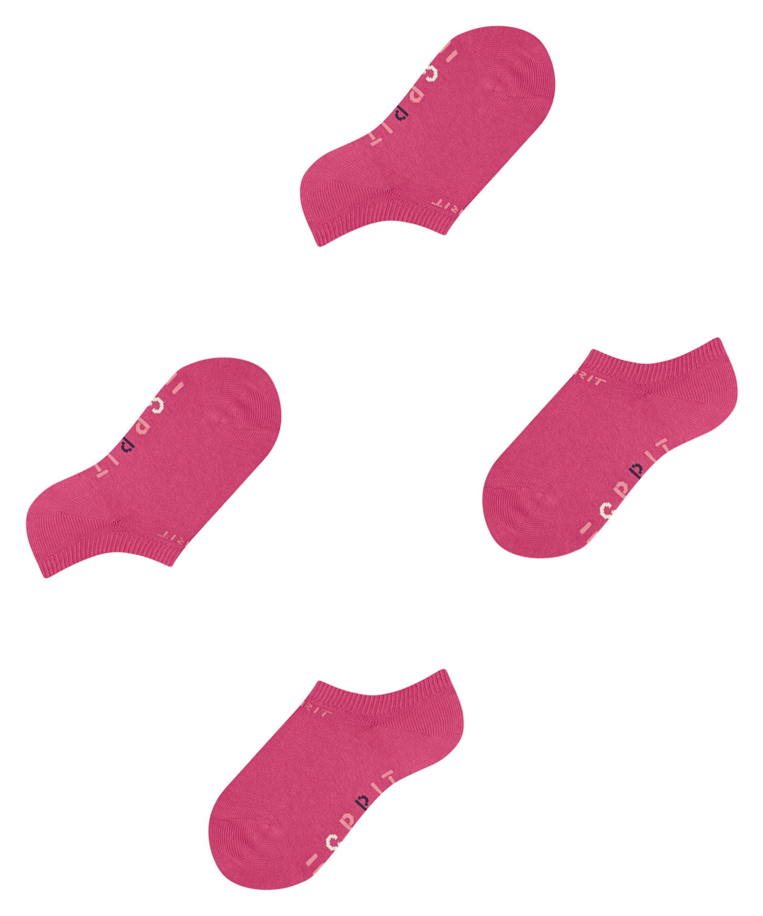 Sneakersocken scarlet (8859) Baumwollmix weichem (2-Paar) 2-Pack aus Foot Logo Esprit
