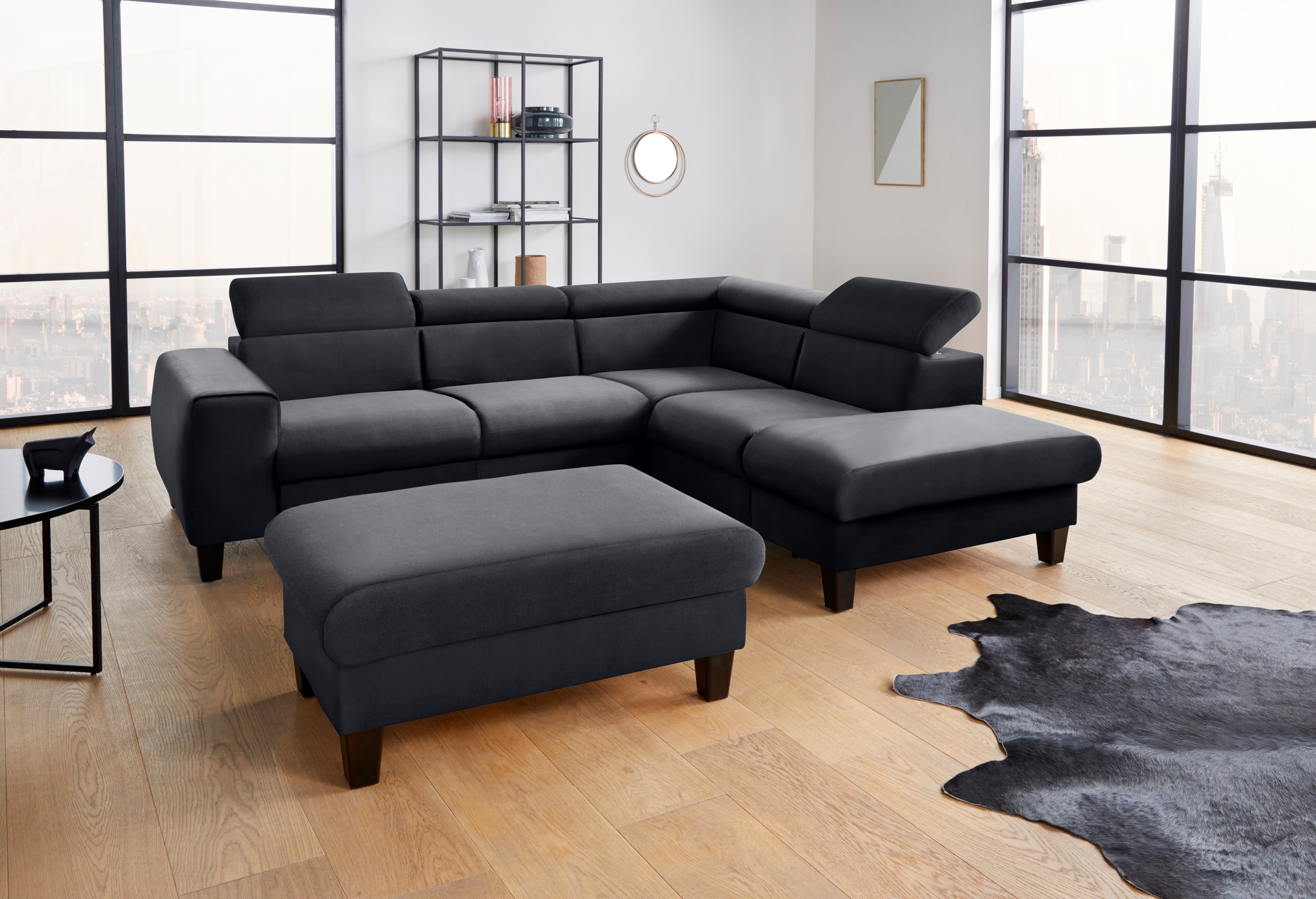 COTTA Polstergarnitur "Morven L-Form", (Set), Set bestehend aus: Ecksofa mi günstig online kaufen