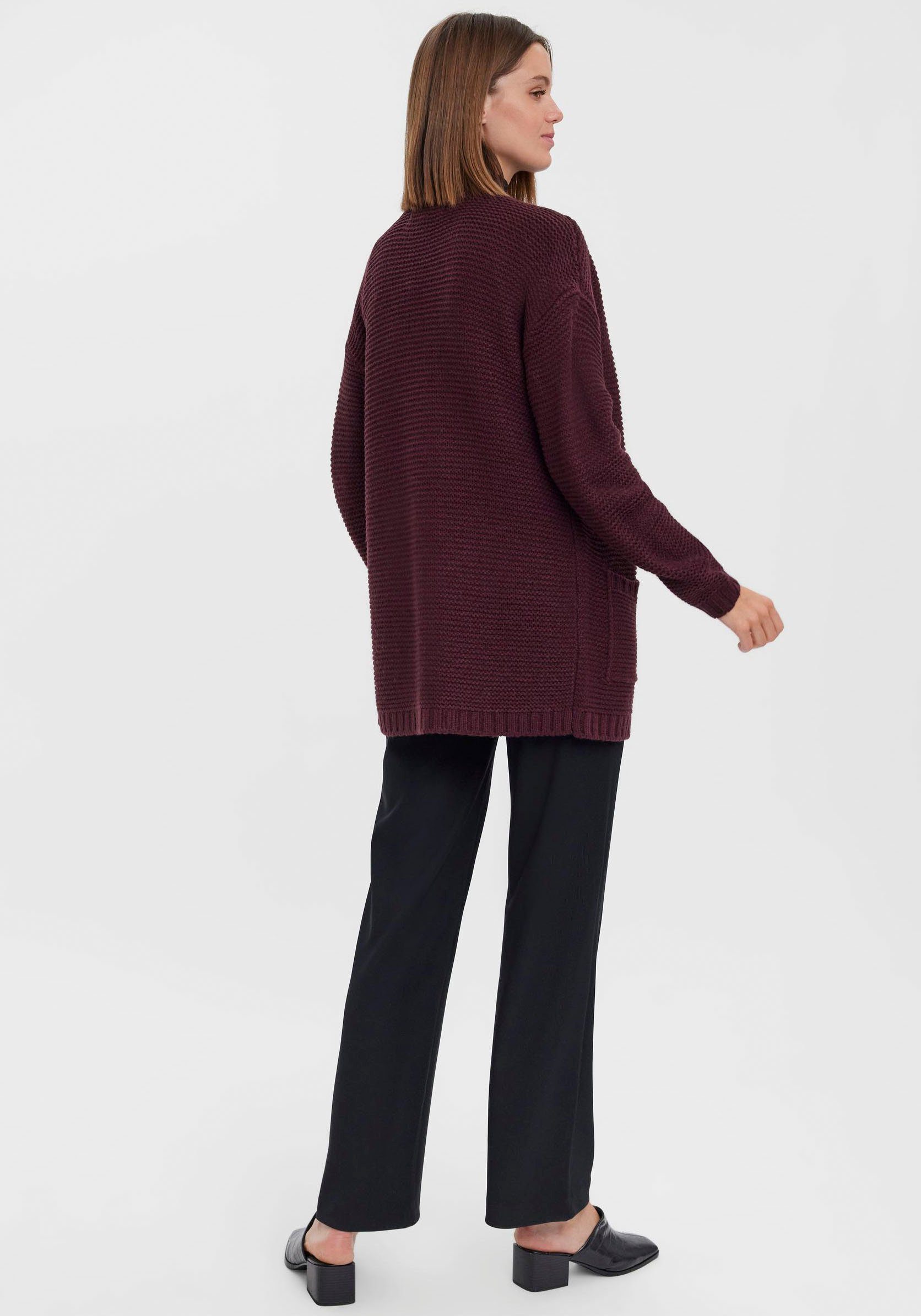 Vero Moda Cardigan VMNO LS winetasting NAME