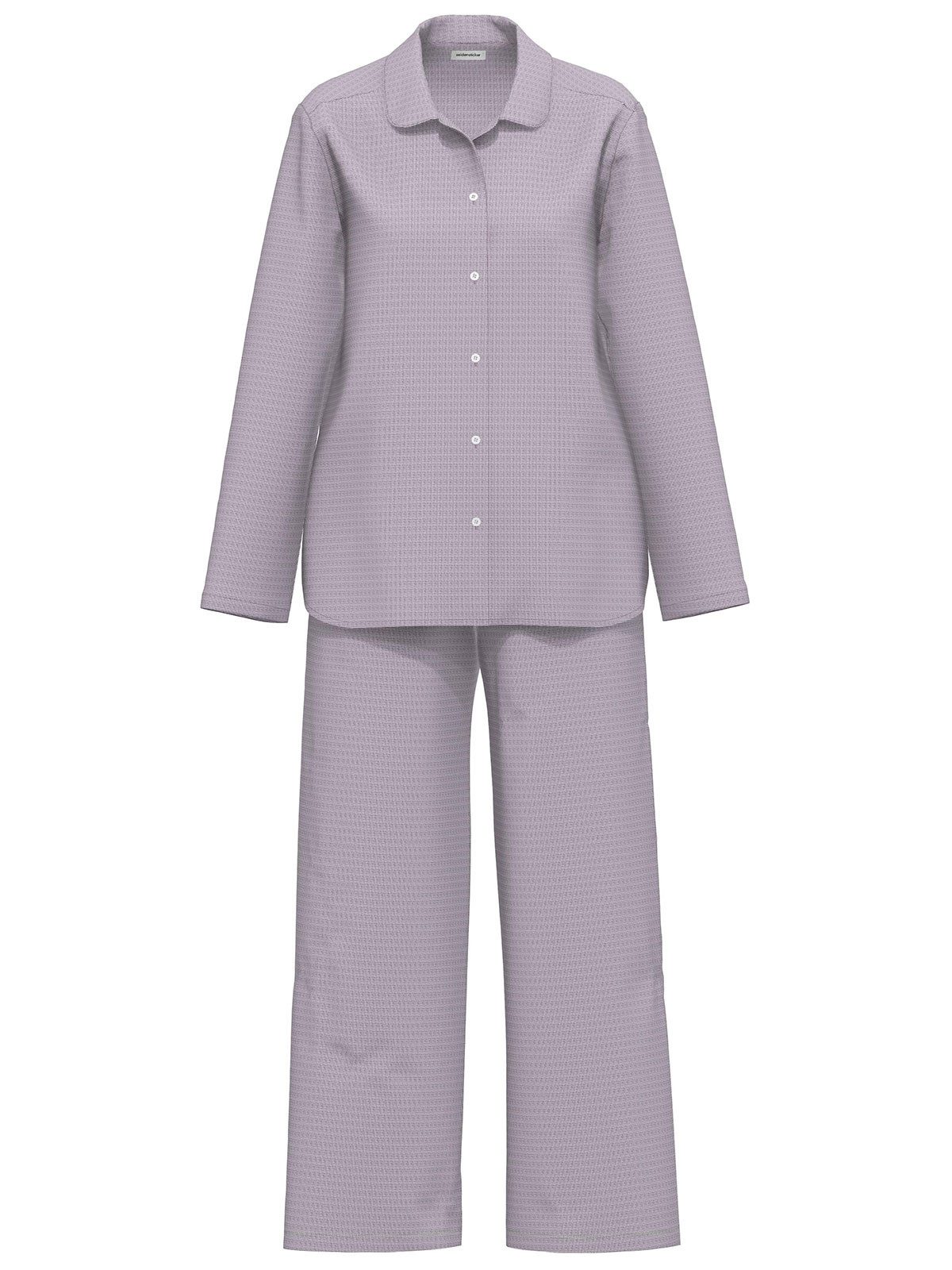 Seidensticker schwarze Rose Pyjama Damen Pyjama lang (Stück, 1 tlg)