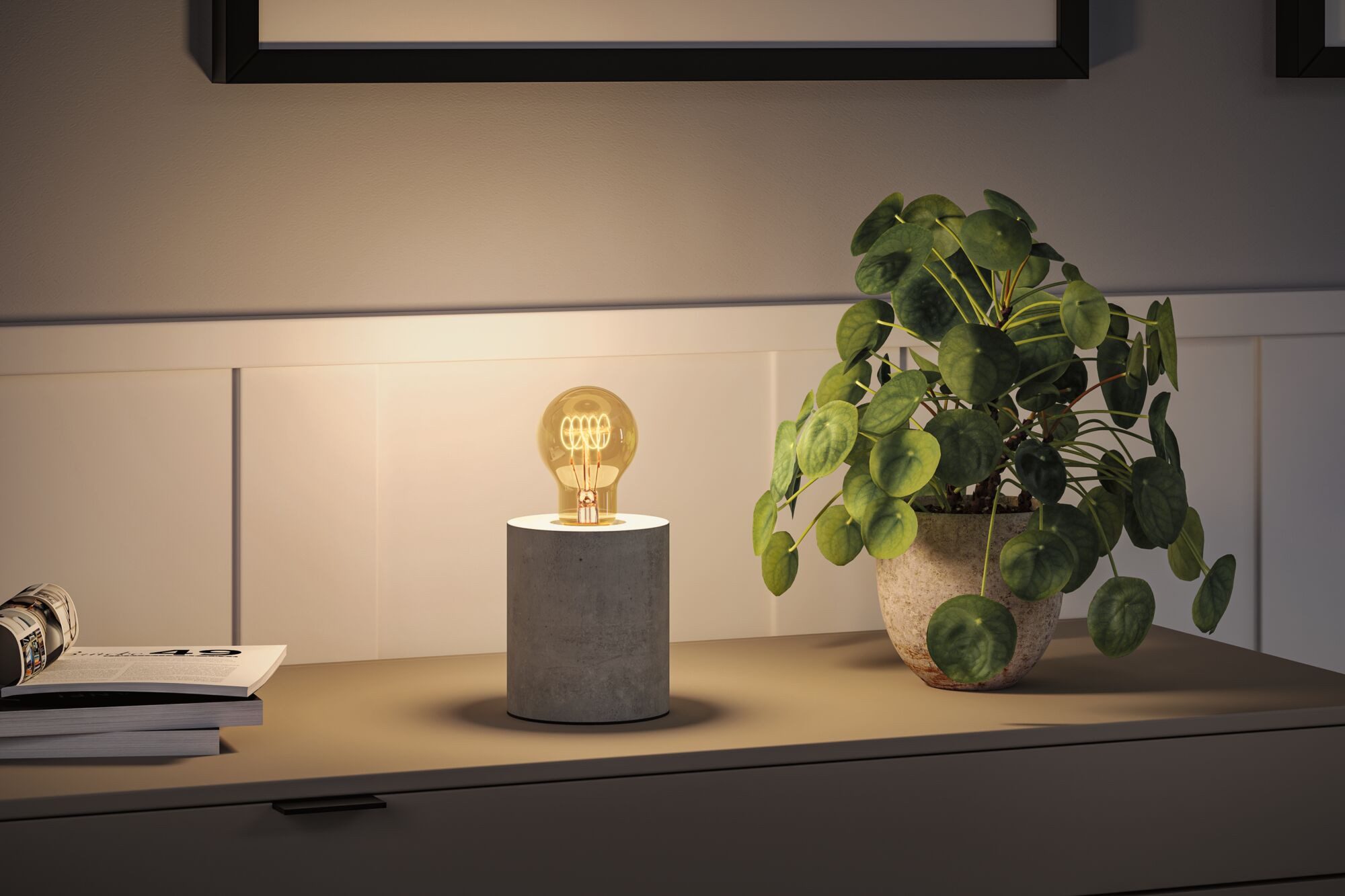 Paulmann LED-Leuchtmittel Rustic Shine AGL 300lm 4,5W 1800K W gold 230V, E27, 1 St.