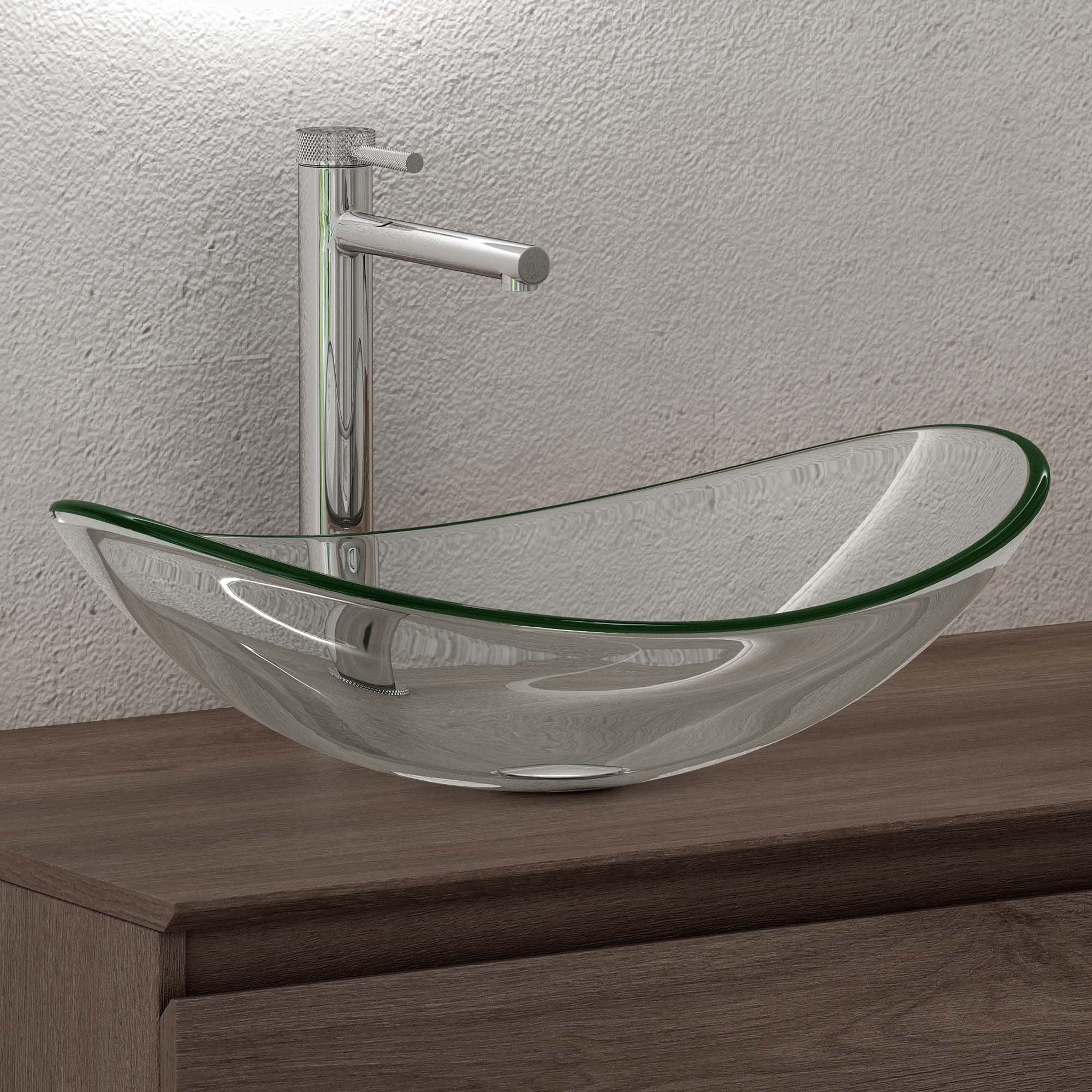 doporro Waschbecken Oval Kristallbecken Handwaschbecken Minerva04/05/08 günstig online kaufen