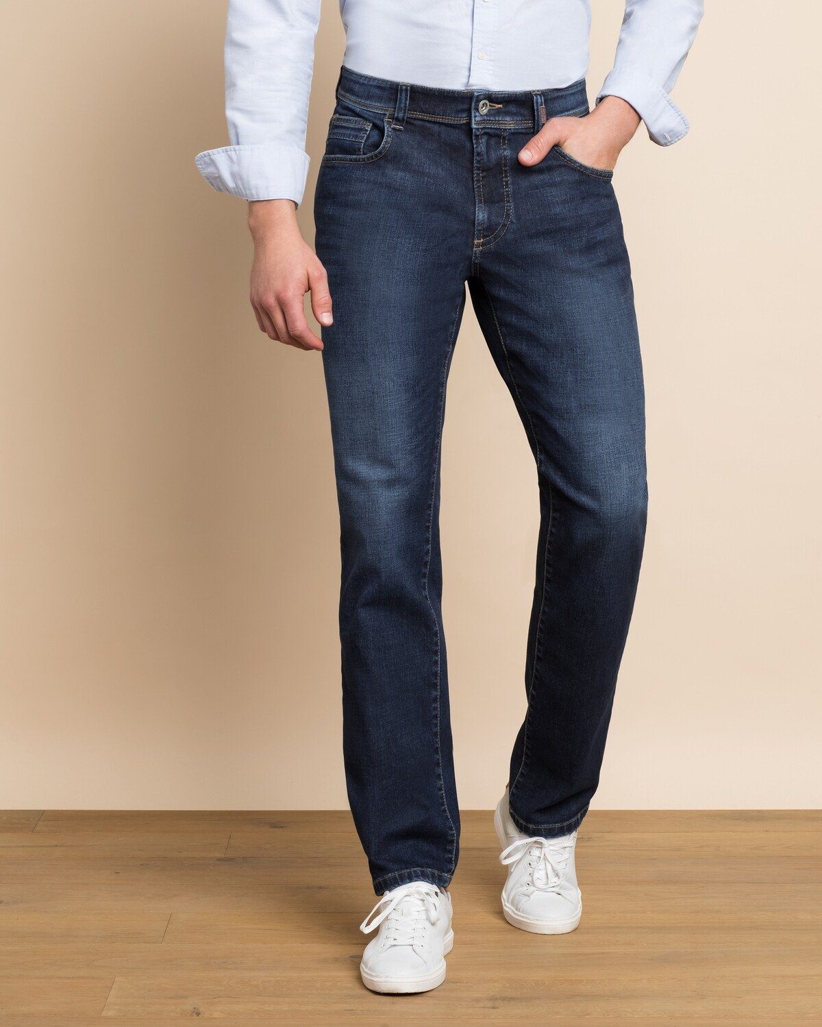 Jeans Relaxed camel active 5-Pocket-Jeans Fit