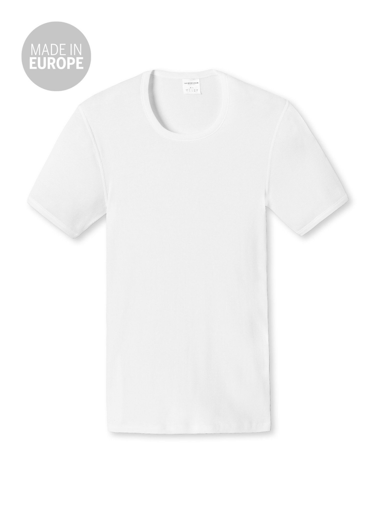 Schiesser T-Shirt Basic Doppelripp 'Essentials' (1-tlg)