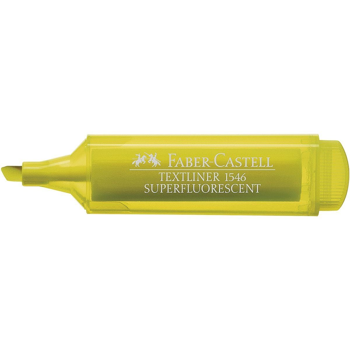 Faber-Castell Marker Textliner 1546 superleuchtfähig Pastell, gelb Textmarker (1-tlg)