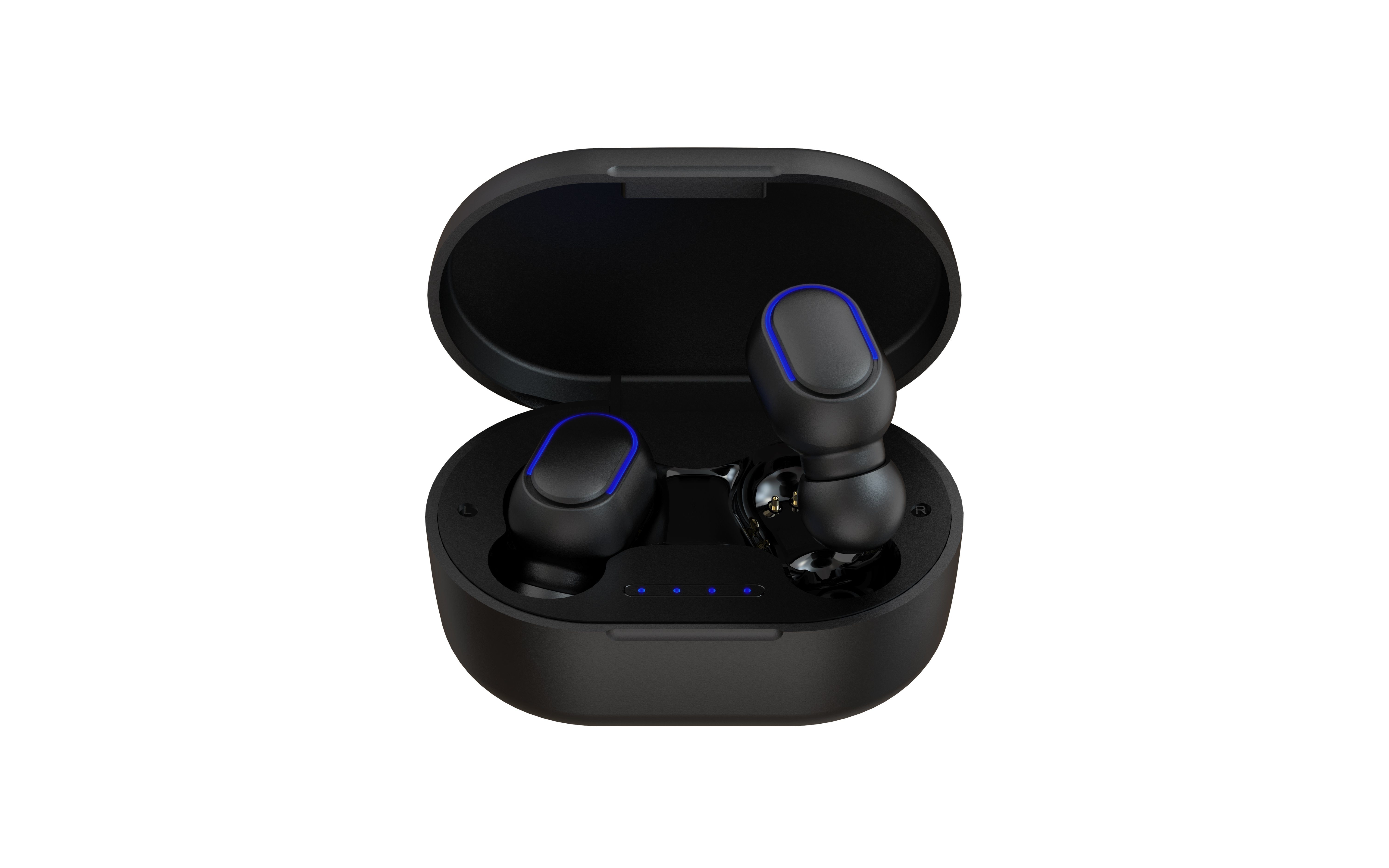 Bluetooth-Kopfhörer Mit Bluetooth-Kopfhörer In-Ear Ladebox) Onestyle TWS-BT-V9 (Bluetooth,