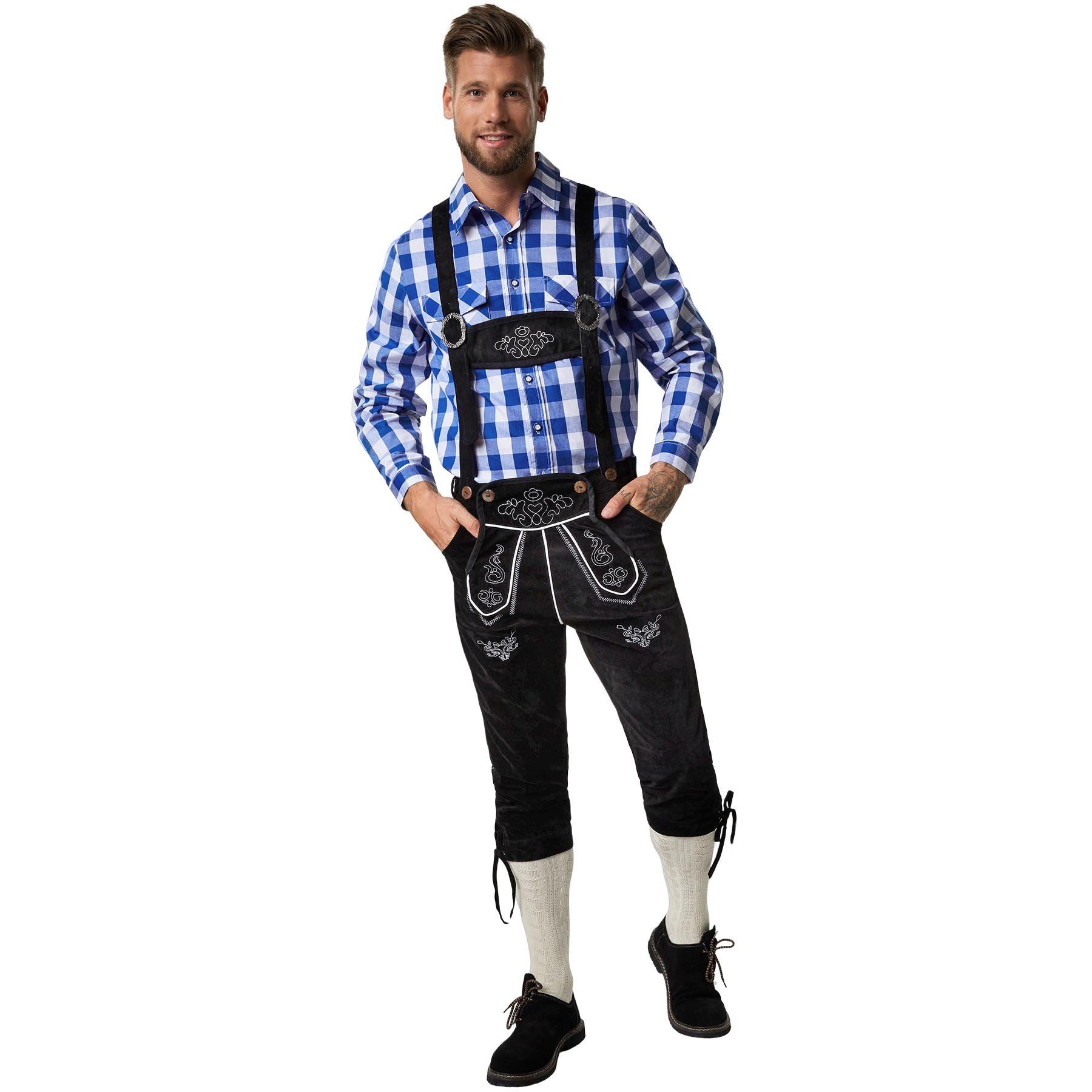 dressforfun Trachtenlederhose Lederhose Fichtelgebirge günstig online kaufen
