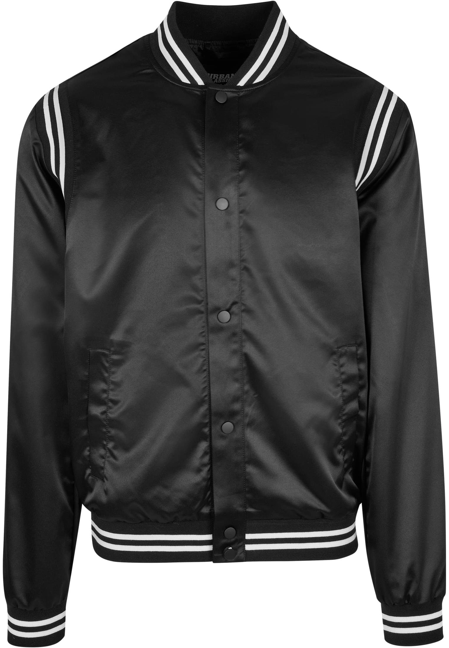 Herren CLASSICS Outdoorjacke URBAN (1-St) black Satin College Jacket
