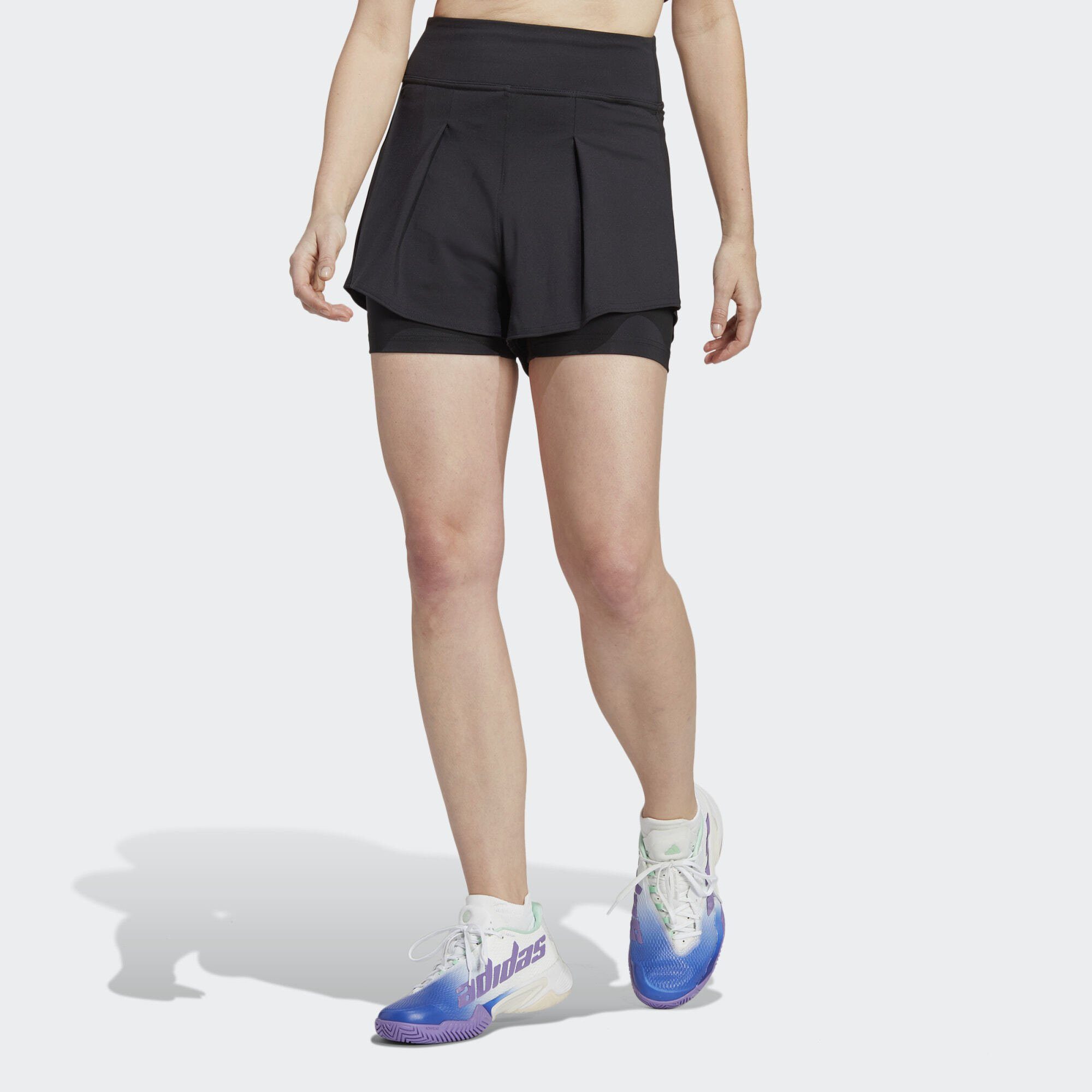 adidas Performance 2-in-1-Shorts TENNIS Black MATCH SHORTS