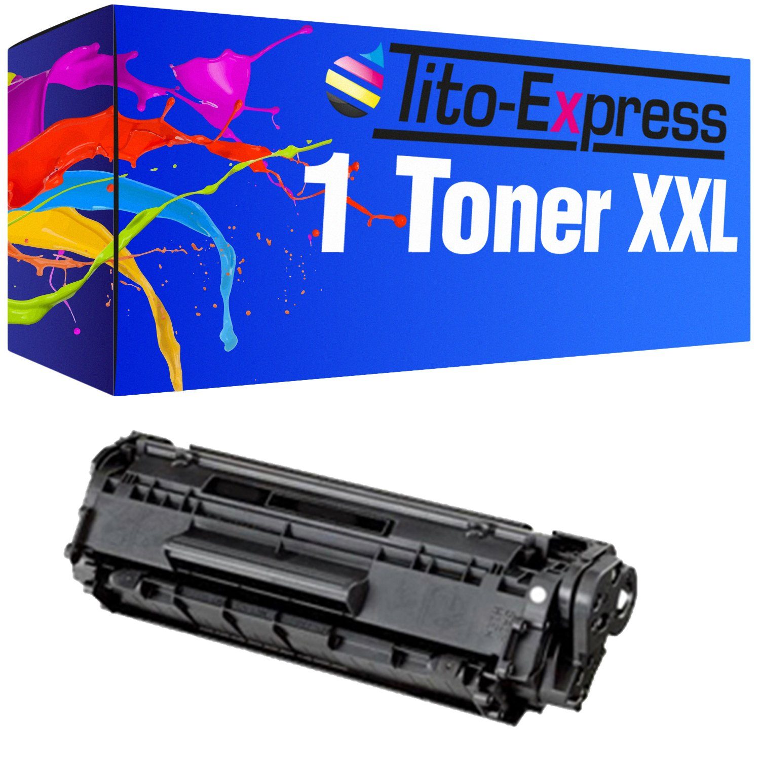 Tito-Express Tonerpatrone ersetzt Canon FX-10 Canon FX 10 CanonFX10, (1x Black), für I-Sensys MF4010 MF4120 MF4150 MF4320D MF4340D MF4350D PC-D440