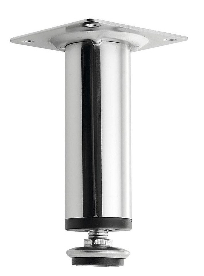 Aqualine Möbelfuß KERAMIA FRESH Höhenverstellbarer Schenkel 100-110mm, Chrom, Aqualine-10077