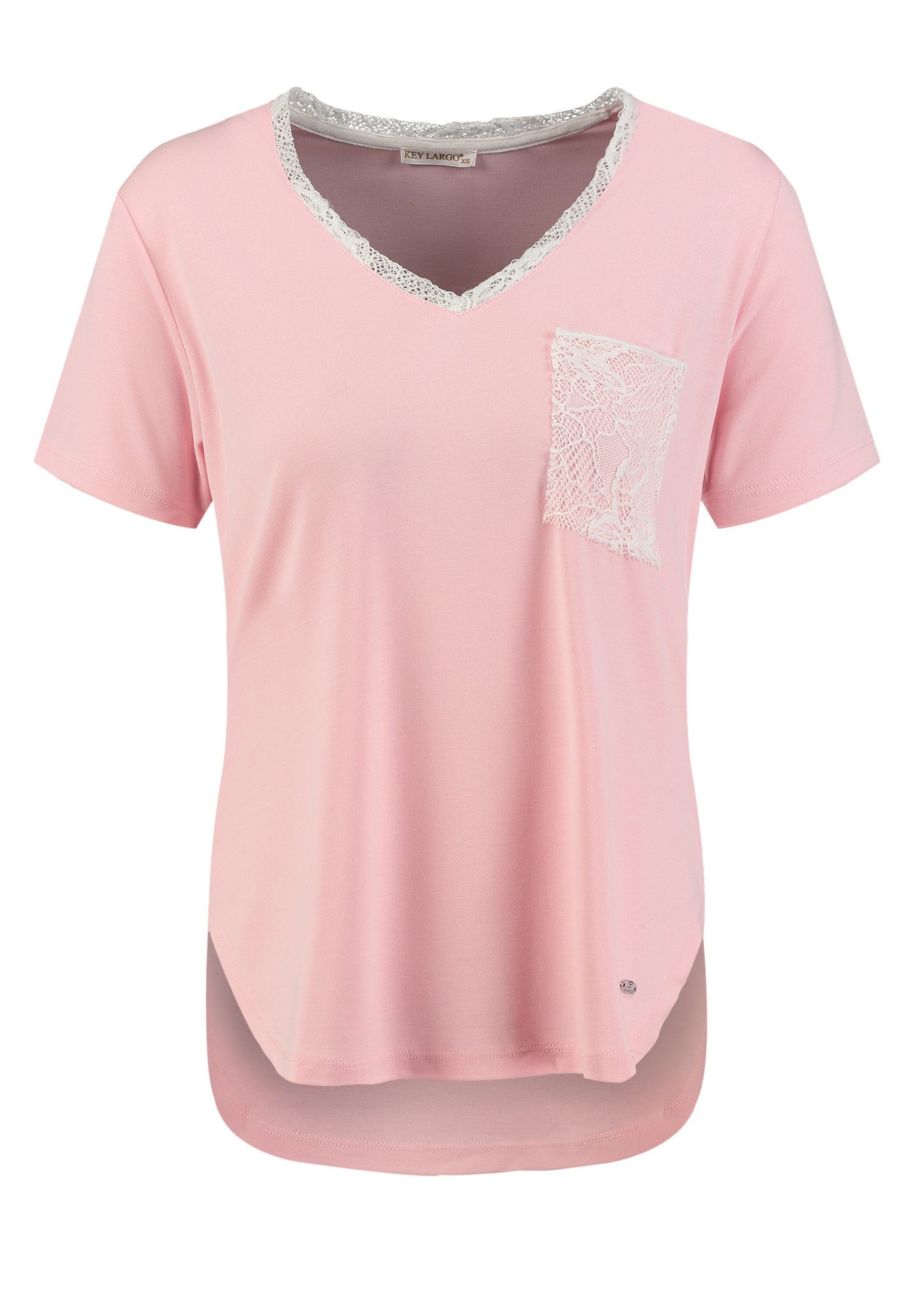 Key Largo T-Shirt WT LACE v-neck (1er)