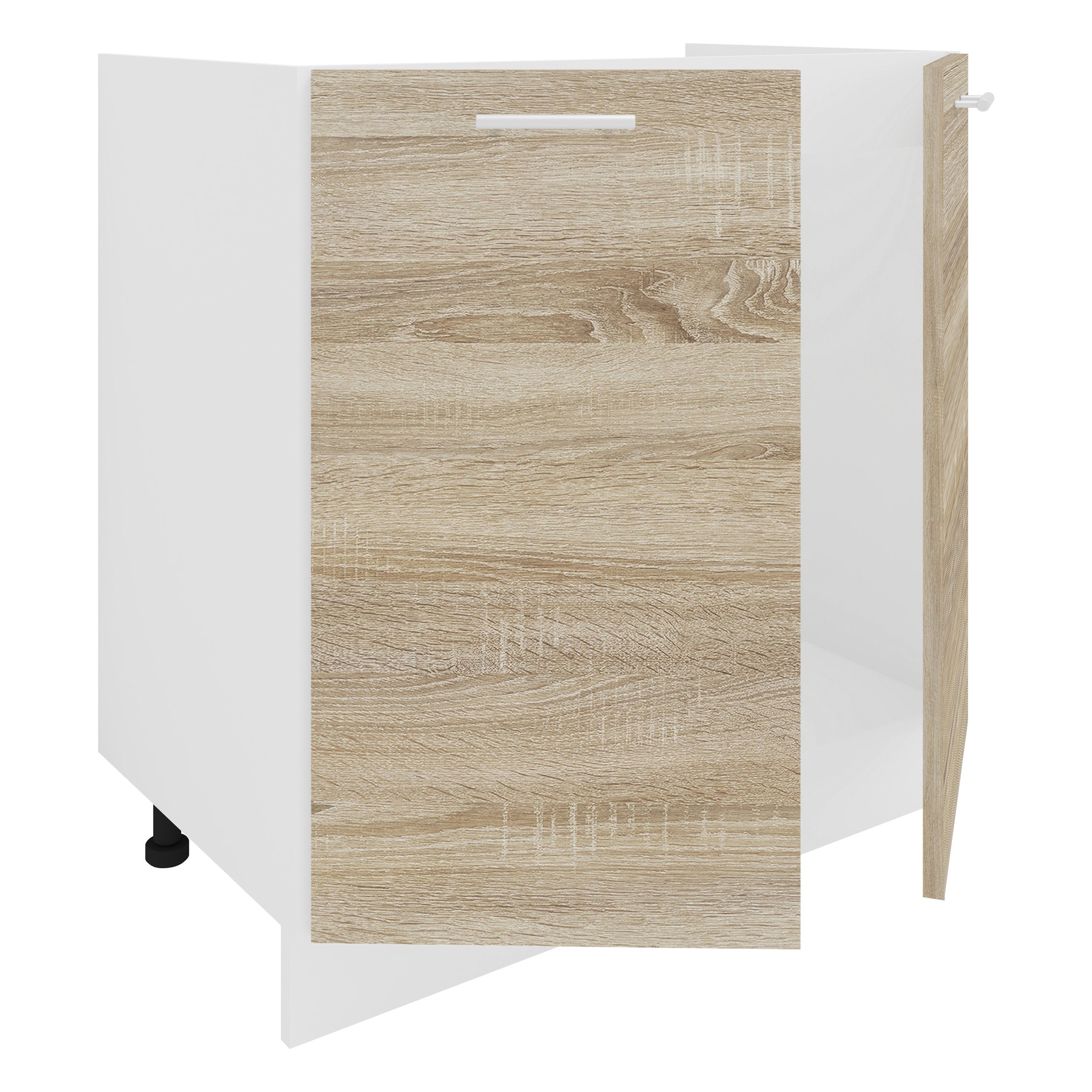 VCM Unterschrank Küchenschrank Esilo H. 82 x B. 80 x T. 46 cm Spülunterschrank, Küchenmöbel
