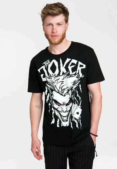 LOGOSHIRT T-Shirt The Joker - DC Batman mit coolem Frontprint