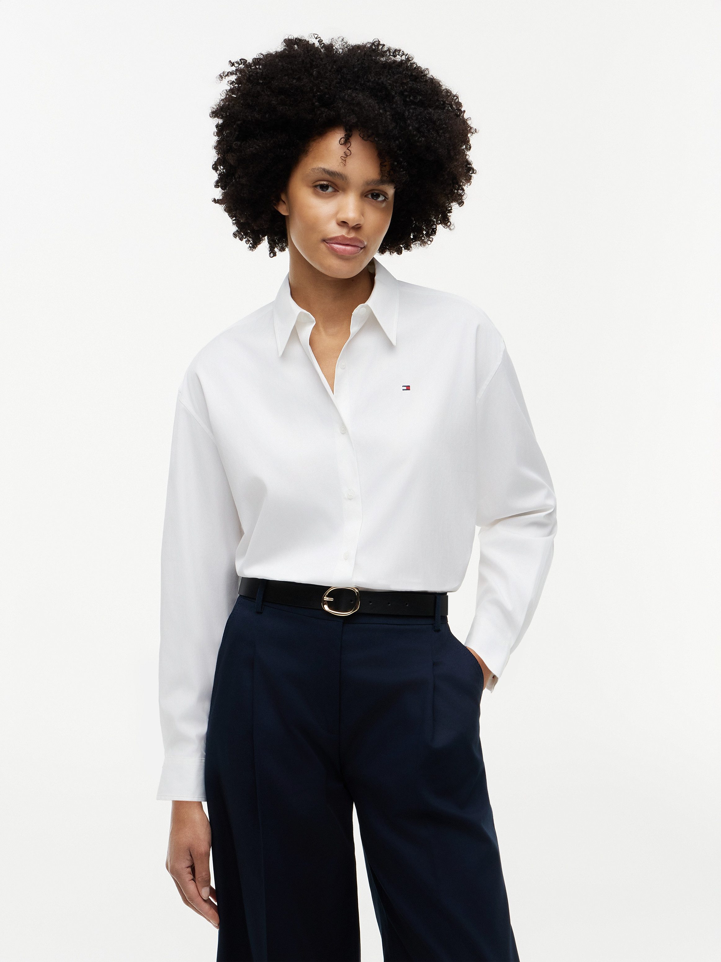 Hemdbluse SUMMER POPLIN LS BOXY SHIRT