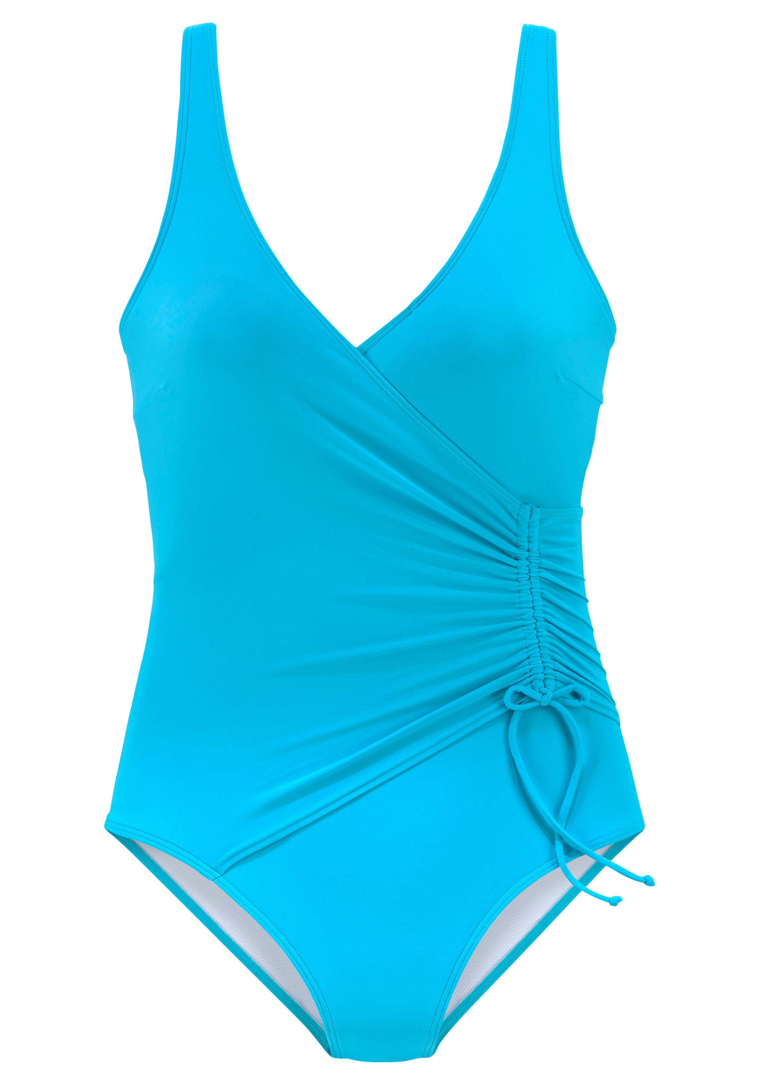 LASCANA Badeanzug Cillo mit edler Raffung günstig online kaufen
