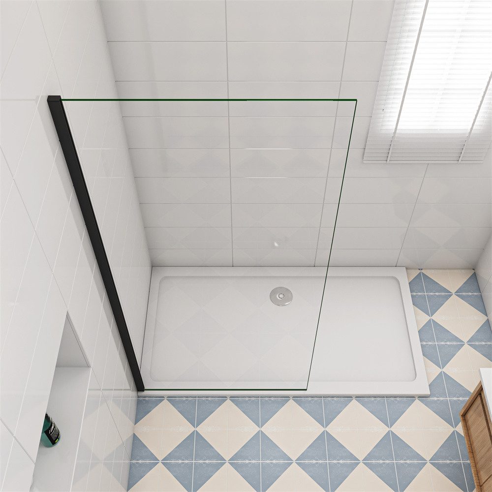 Duschparadies Duschwand 8mm EasyClean Klarglas ESG günstig online kaufen