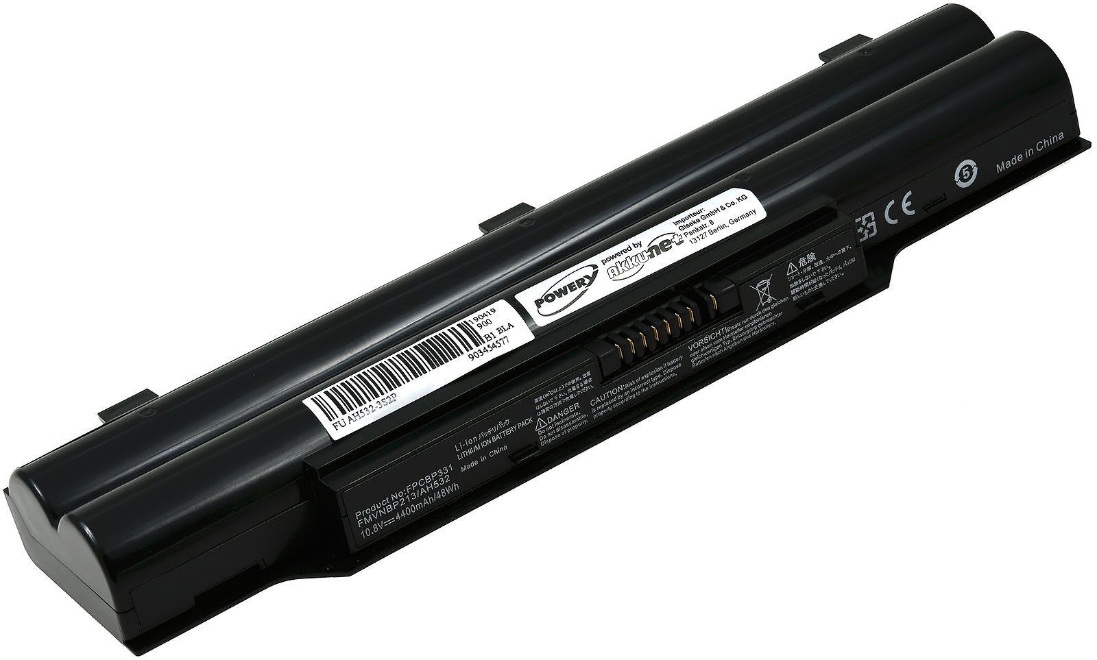 Powery Laptop-Akku 4400 mAh (10.8 V) | Notebook-Akkus