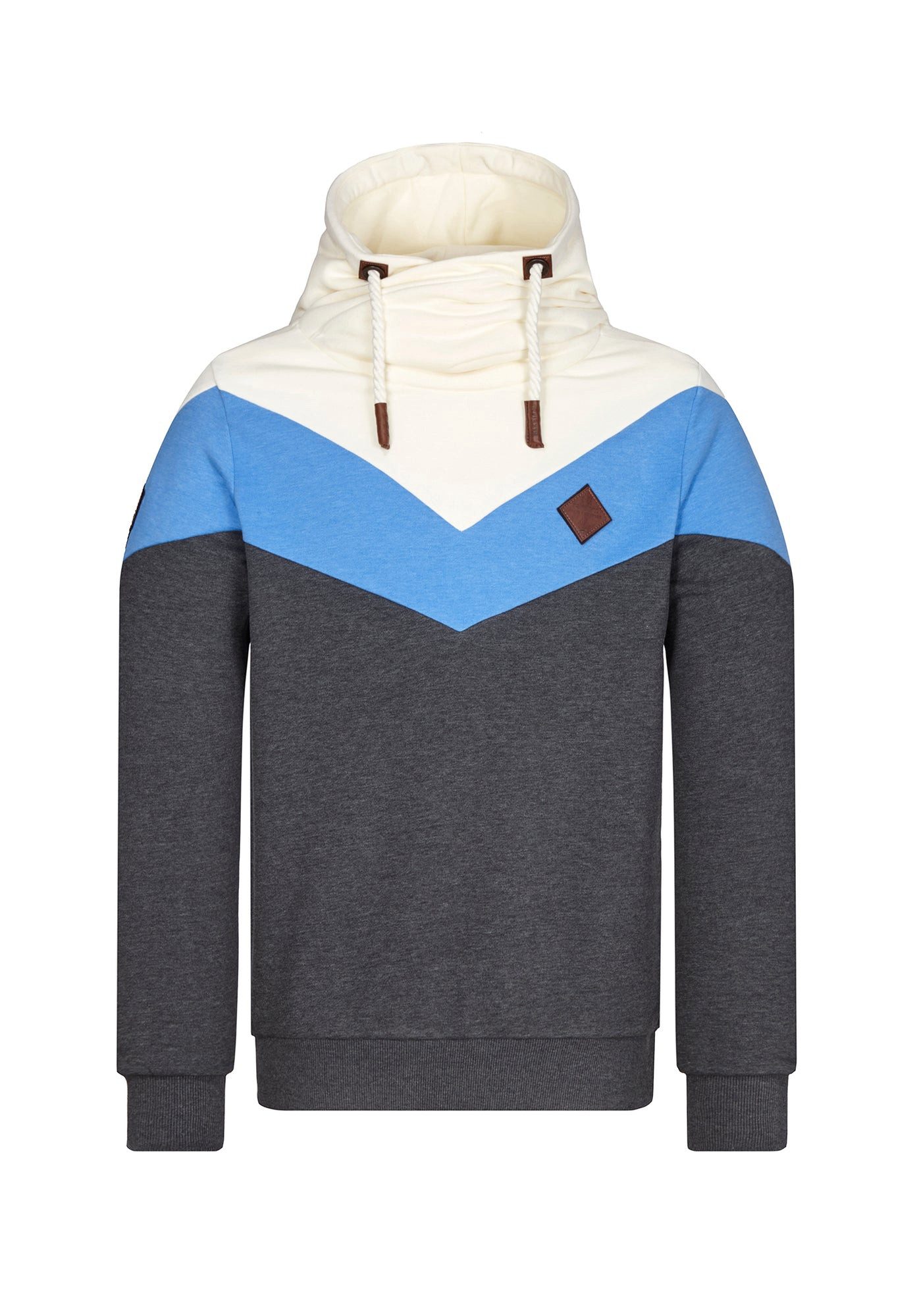 naketano Hoodie Kapuzenpullover Baumwolle, weich, Kapuze, Kängurutasche, Streetwear (Spar-Set, Lieblingsstück) Hoodie, weiche Sweatware, Rippbündchen, Kängurutasche, Loungewear