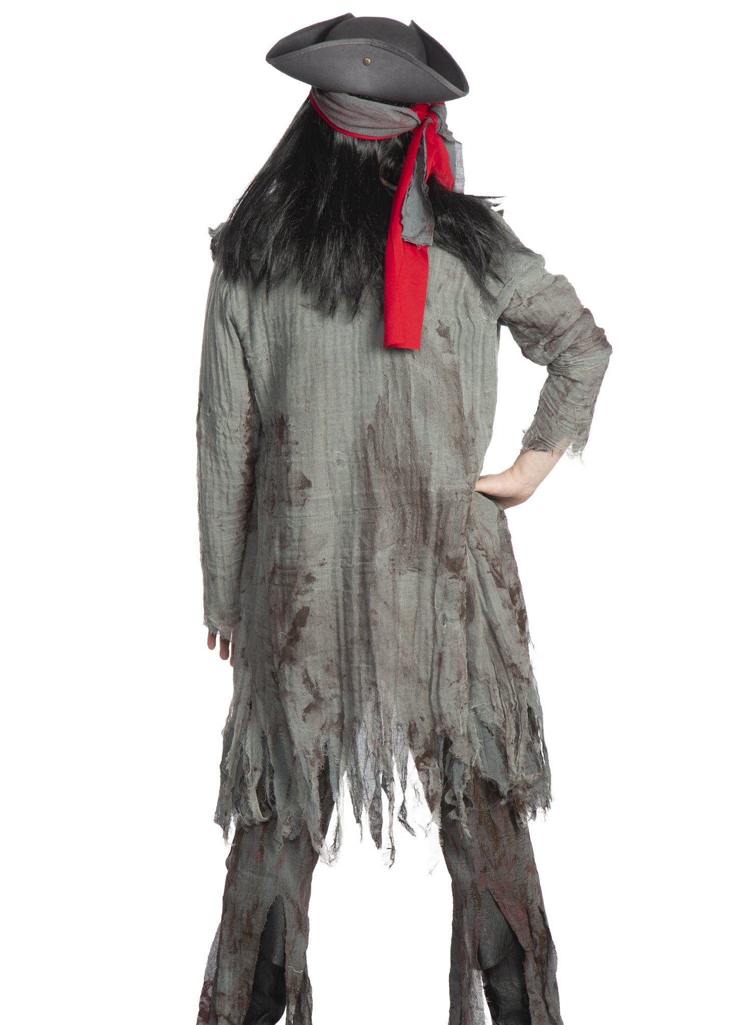 Maskworld Zombie-Kostüm Zombie Pirat - Karneval Faschingskostüm Herren