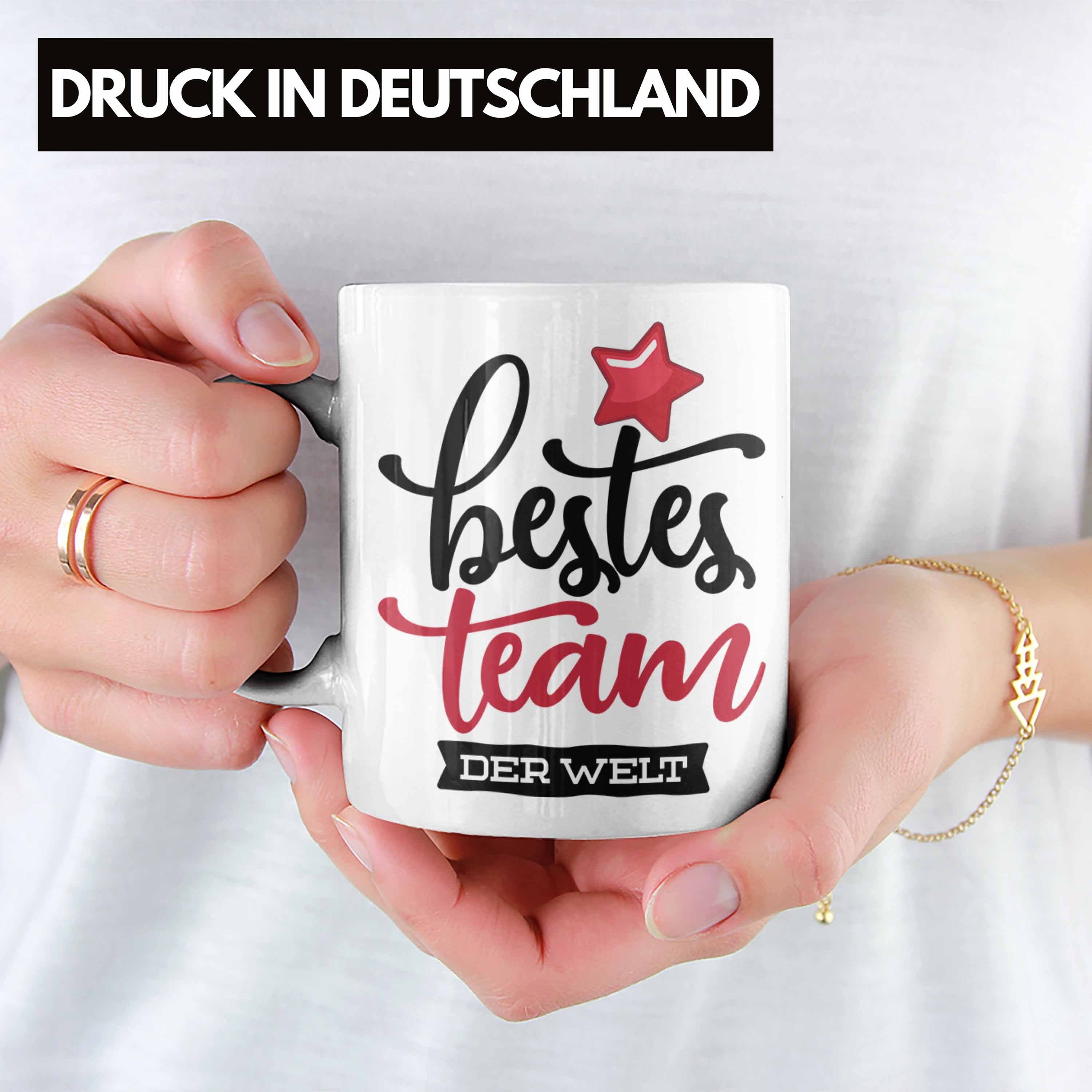 Kaffeetassen für Team Welt Trendation Team der Weiss beste Geschenkidee Tasse