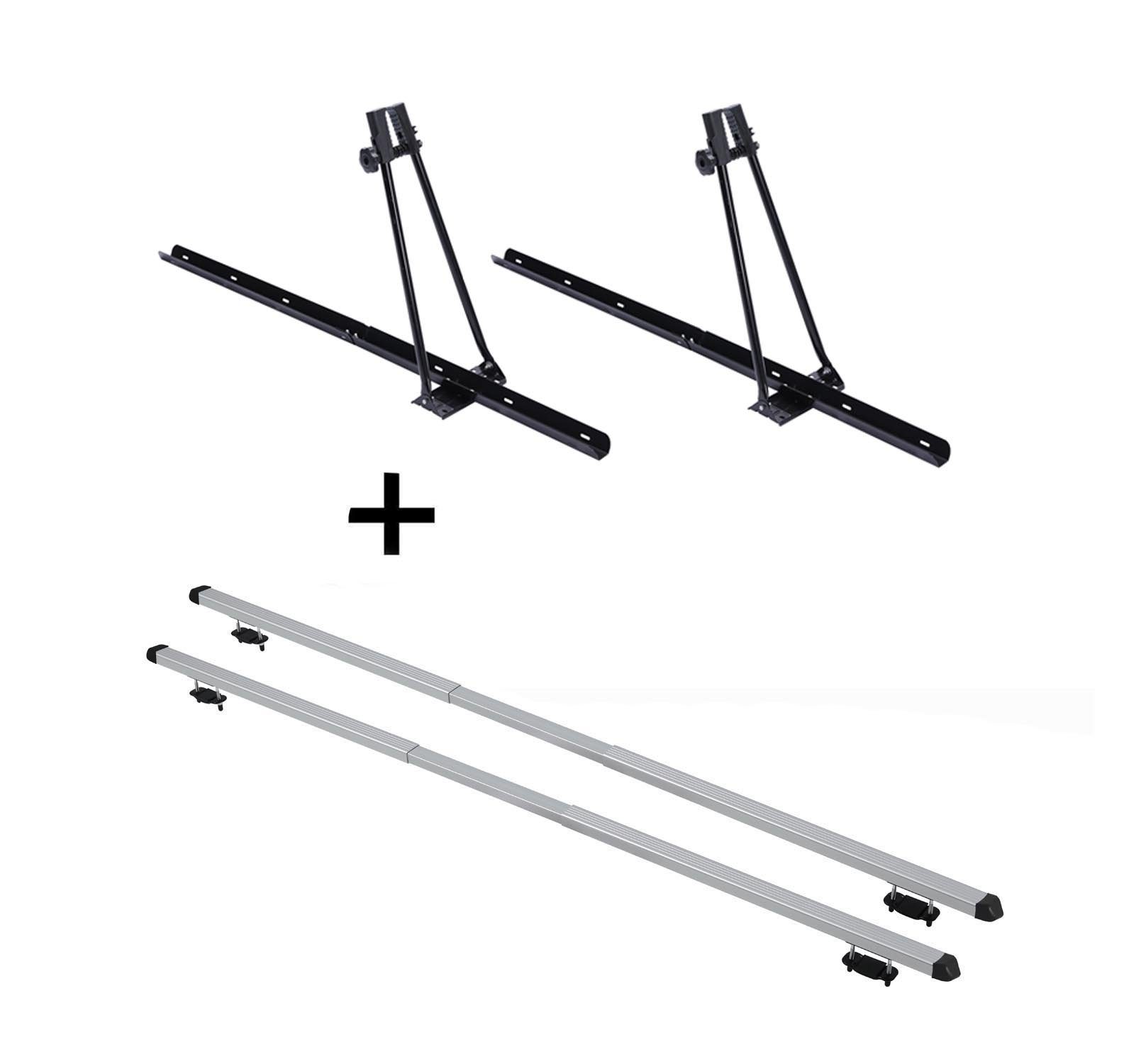 VDP Dachträger und Avant + Fahrradträger Audi (5Türer) Dachträger Ihren 200 (C3) 2x 82-90, kompatibel (Für Audi Set), im Fahrradträger Dachträger 200 Avant 82-90 RAPID ORION (C3) (5Türer) mit