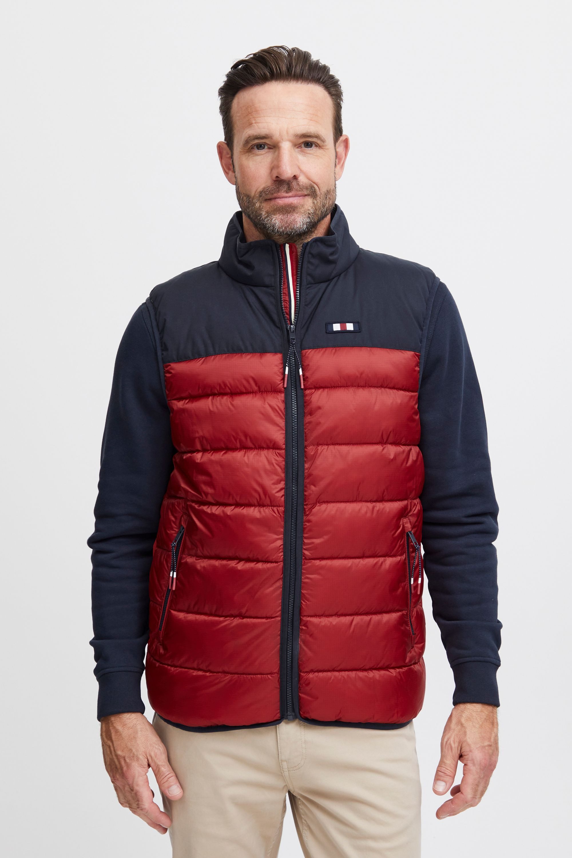 FQ1924 Steppweste FQVinncent 2 colour padded waistcoat 21900507 Modische St günstig online kaufen