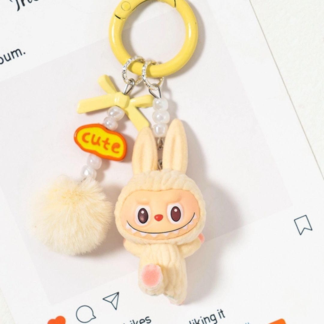 suebidou Schlüsselanhänger Labubu inspirierter niedlicher Anhänger für Tasc günstig online kaufen