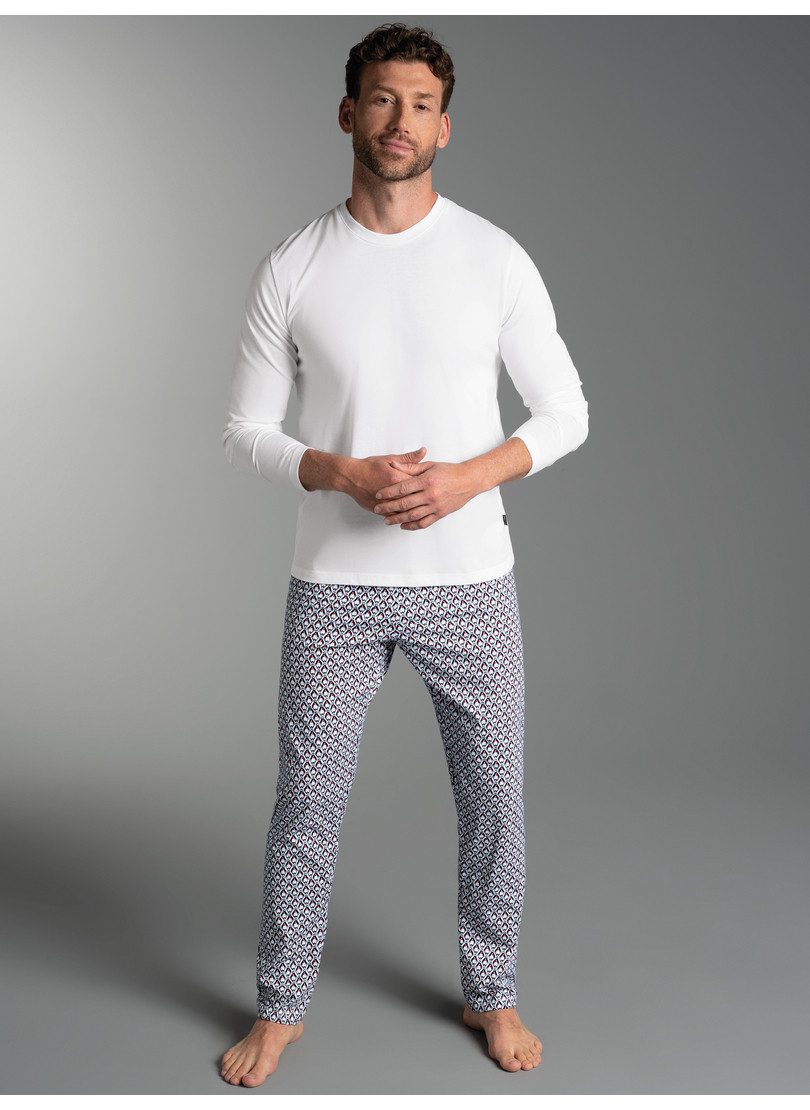 Trigema Schlafanzug TRIGEMA Pyjama mit Pinguinmotiv (1 tlg)