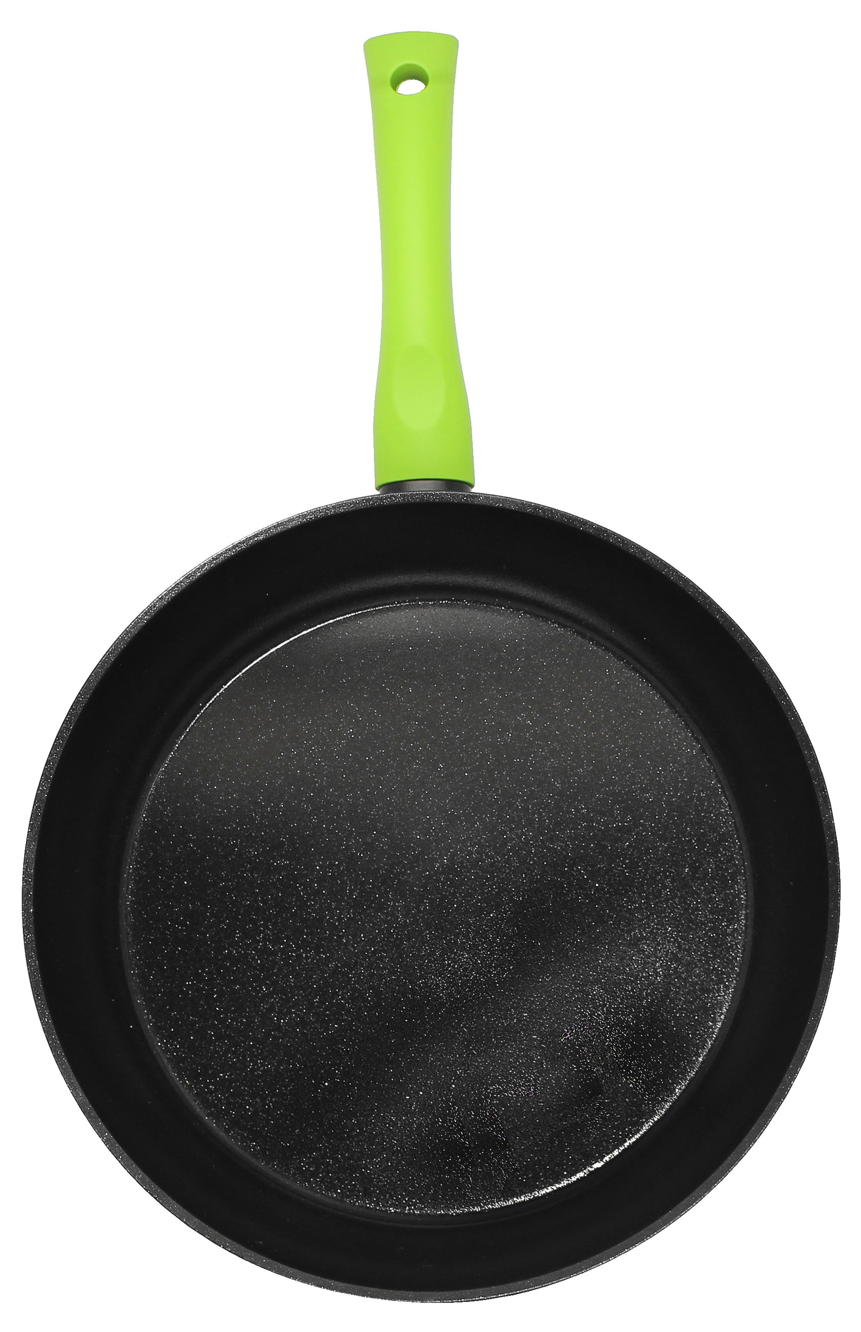 Elo Basic Schmorpfanne Colorio mit farbigem Protektor, Aluminium (Set, 2-tlg), Soft-Touch-Griff mit Flammenschutz