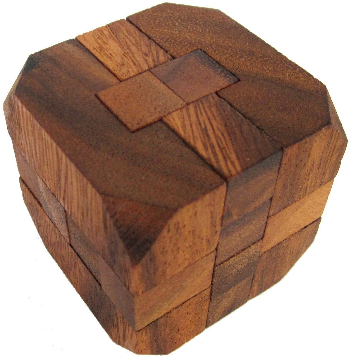 LOGOPLAY 3D-Puzzle Diamant G171, Puzzleteile, Diamant G171 3D Puzzle IQ Puzzle Holz Anspruchsvolles Knobelspiel aus
